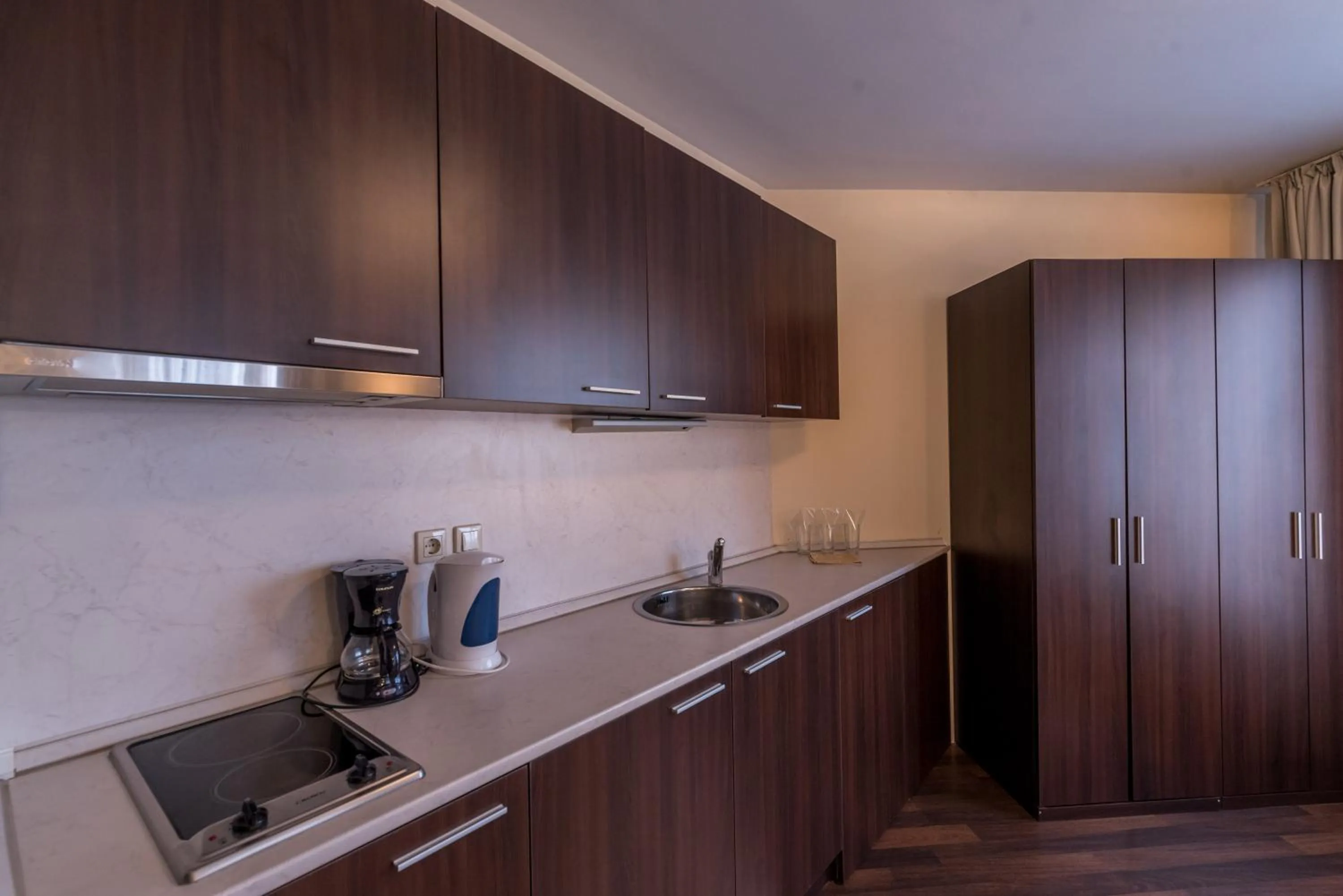 Coffee/tea facilities in Aparthotel Aspen