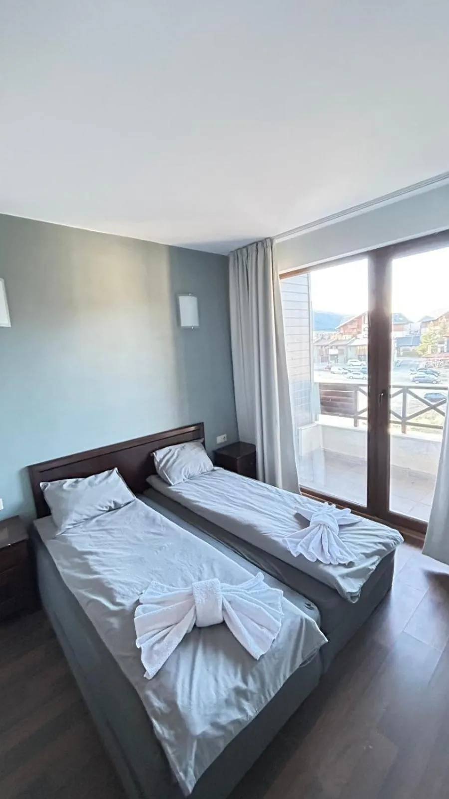 Bed in Aparthotel Aspen