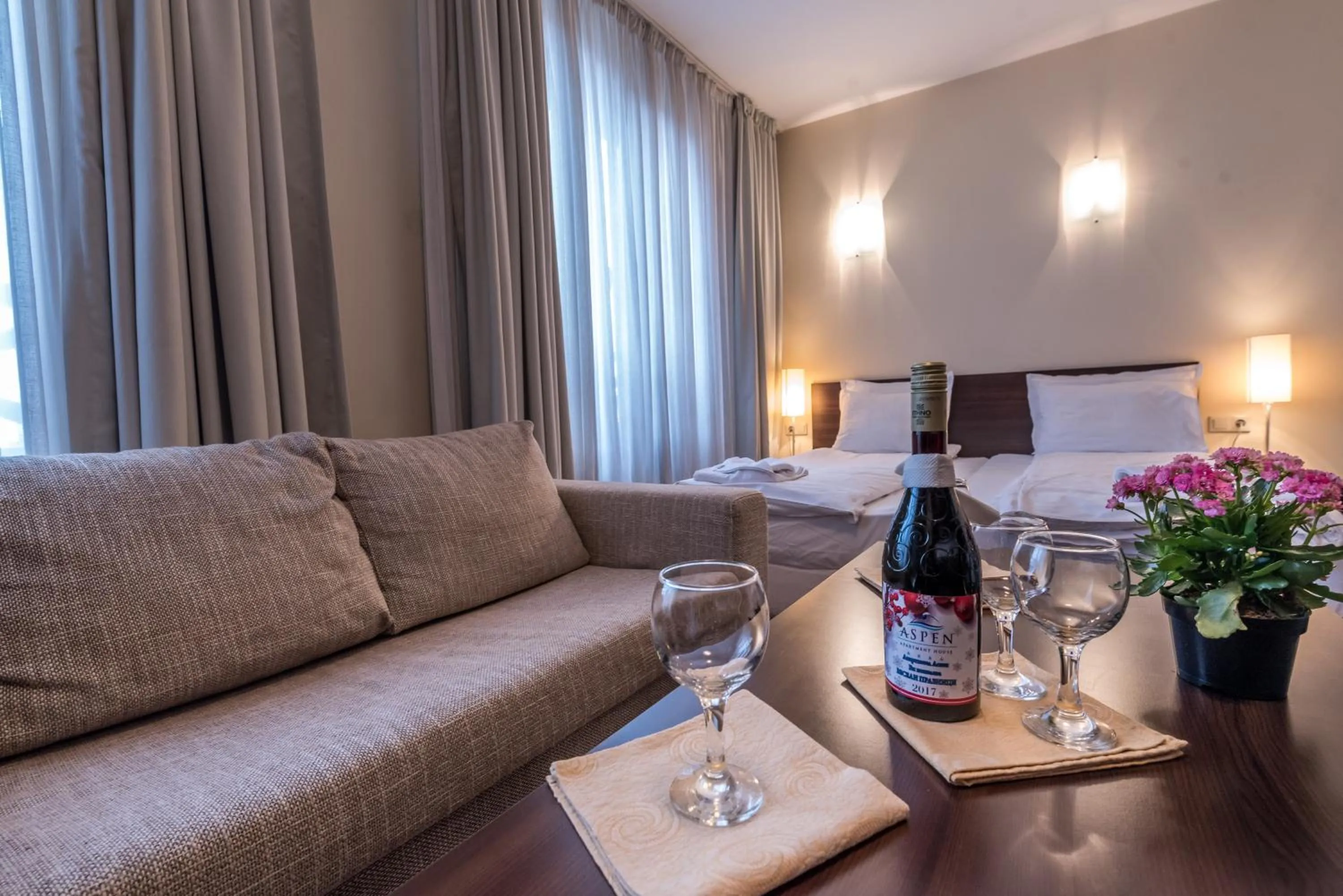 Photo of the whole room in Aparthotel Aspen