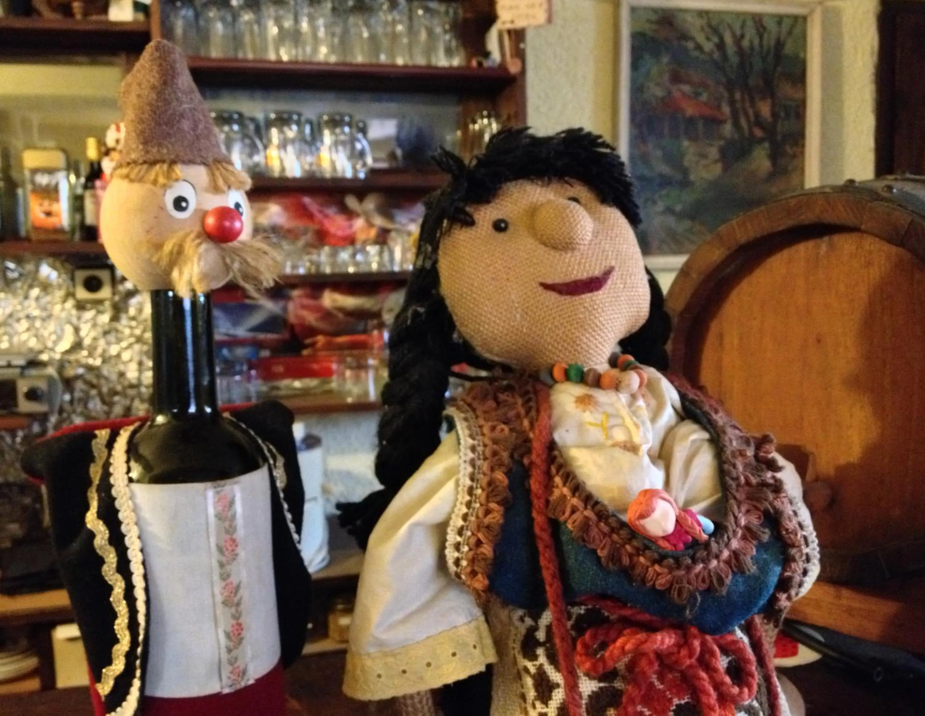 Decorative detail in Family Hotel Santo Bansko