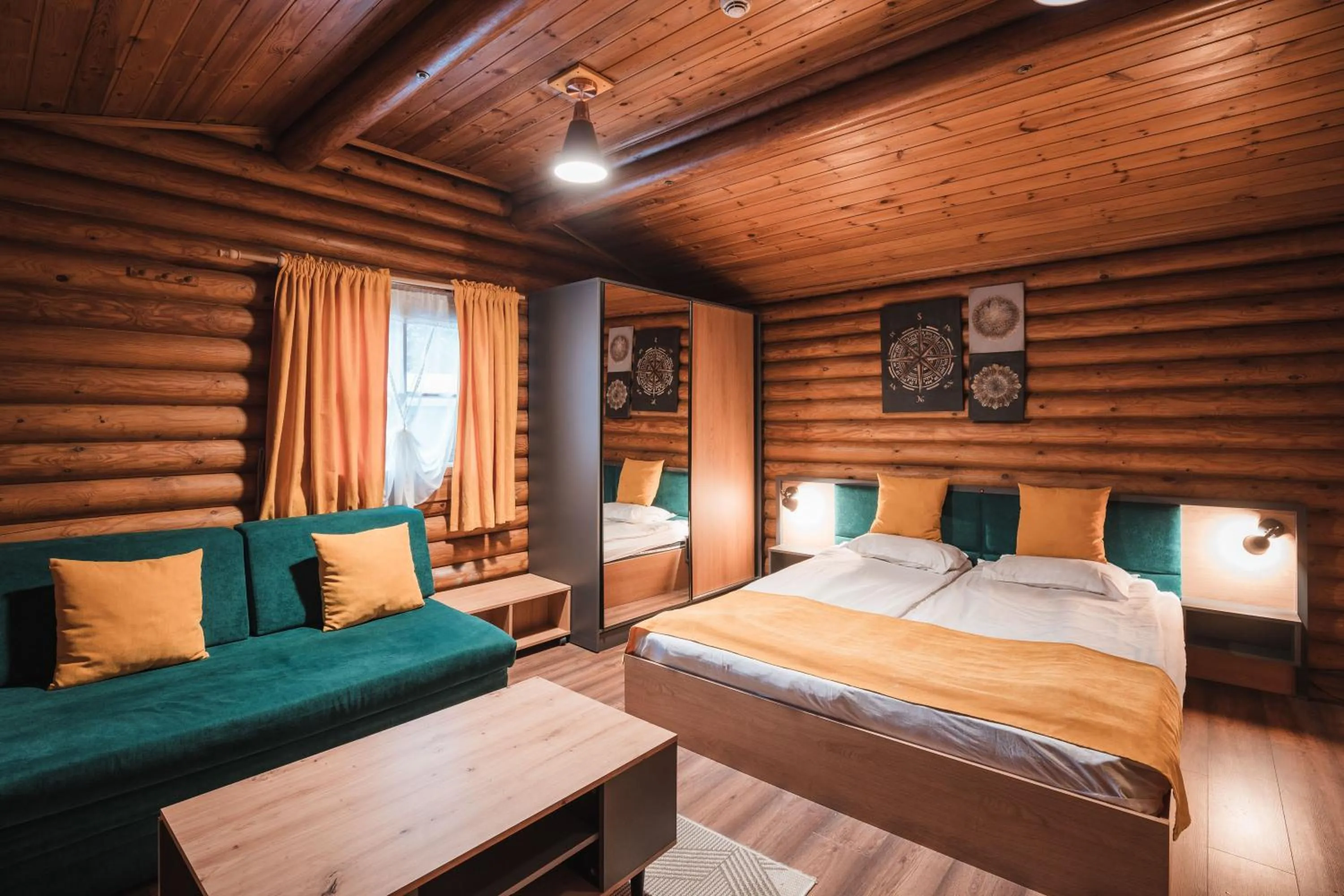 Bed in Villas Jagoda & Malina