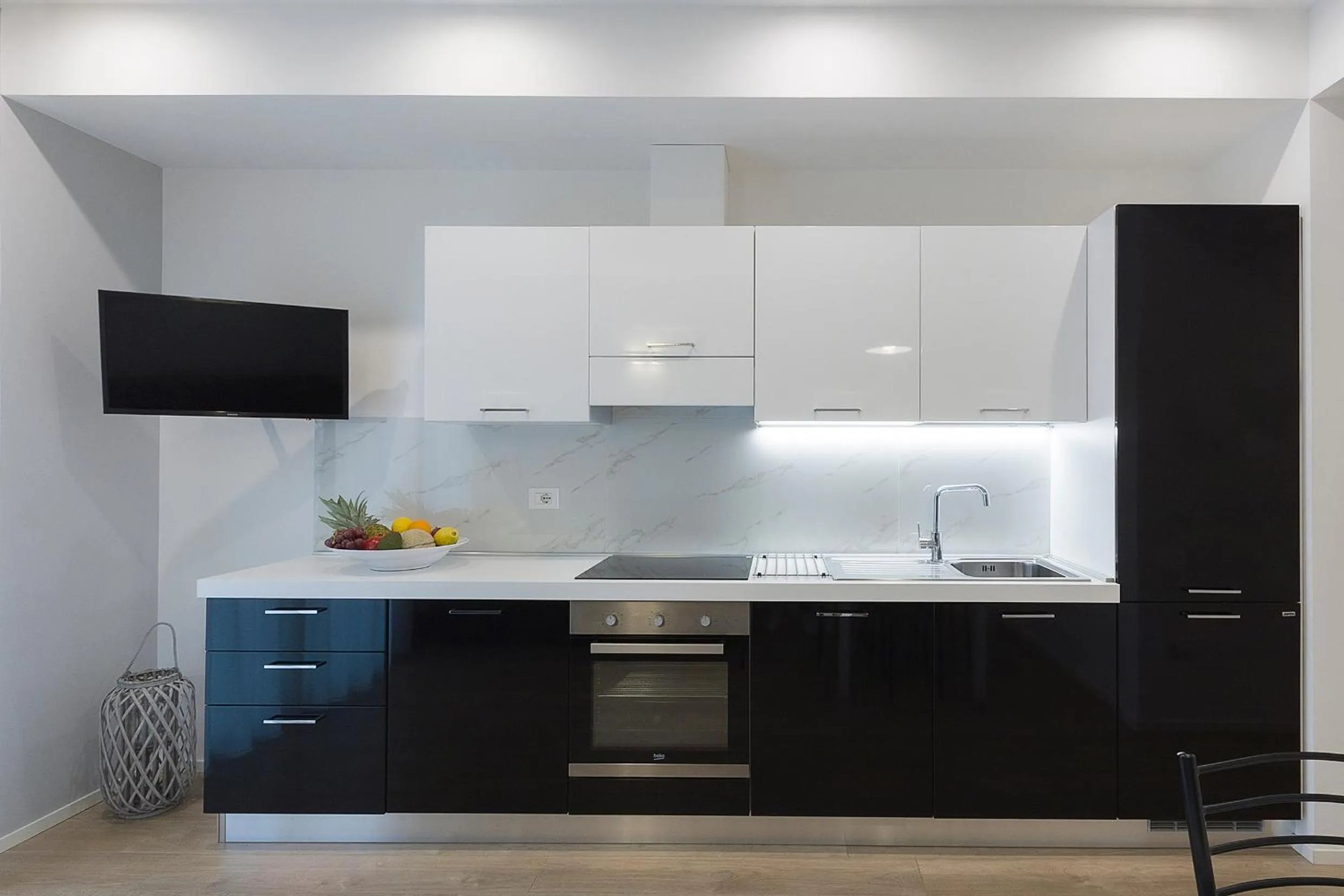 Communal kitchen in Residence Armony