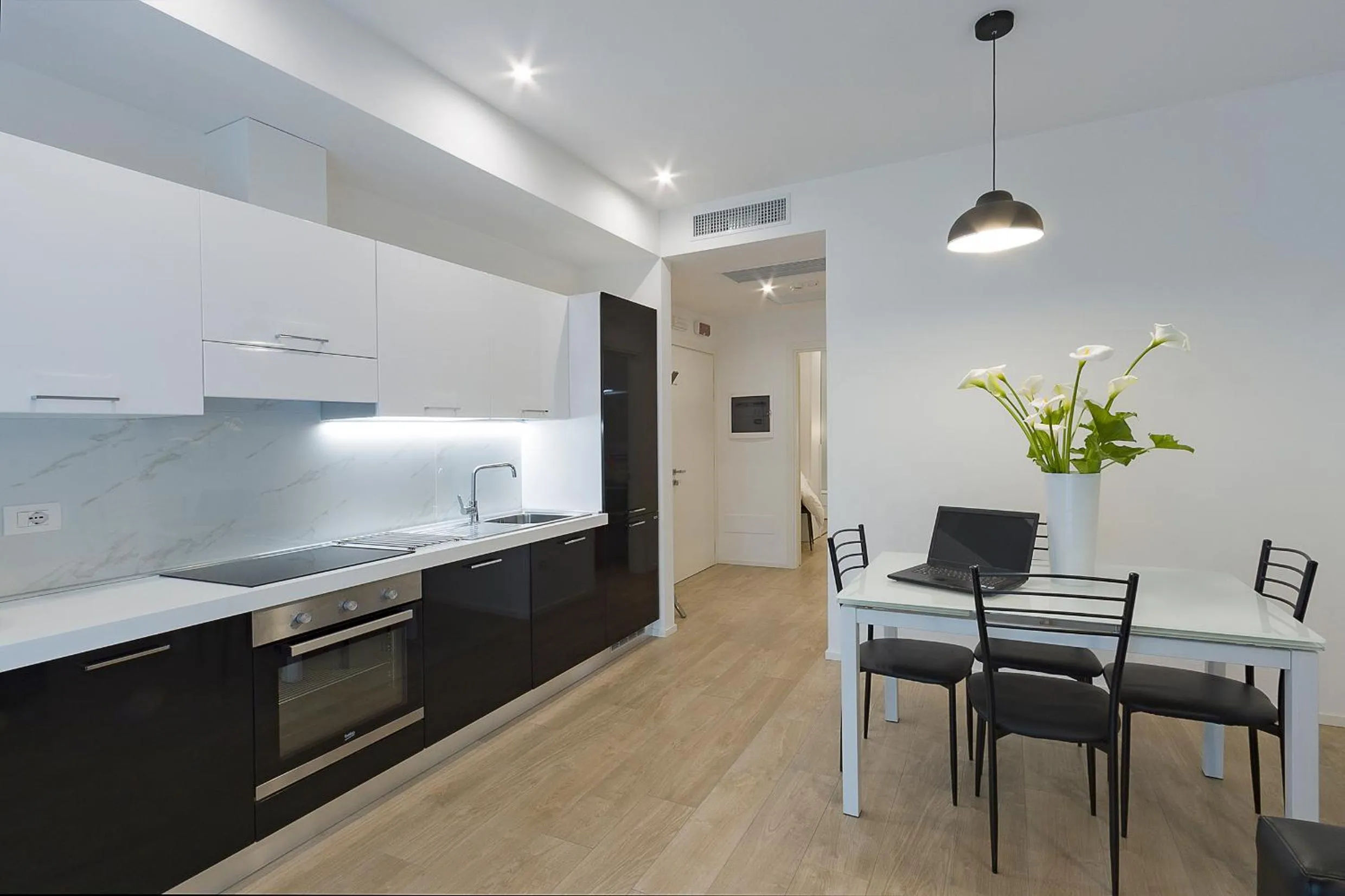 Communal kitchen in Residence Armony