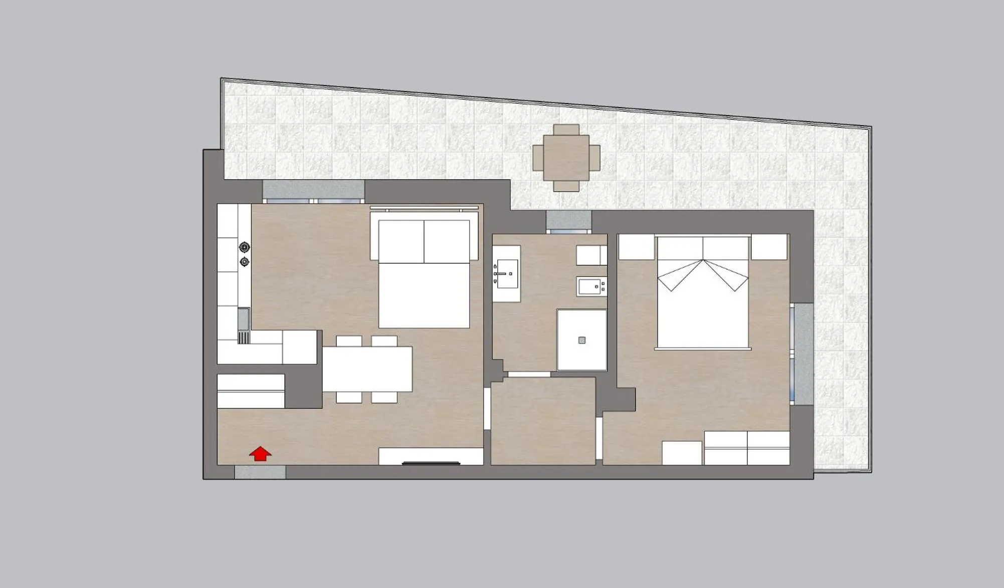 Floor plan in Residence Armony