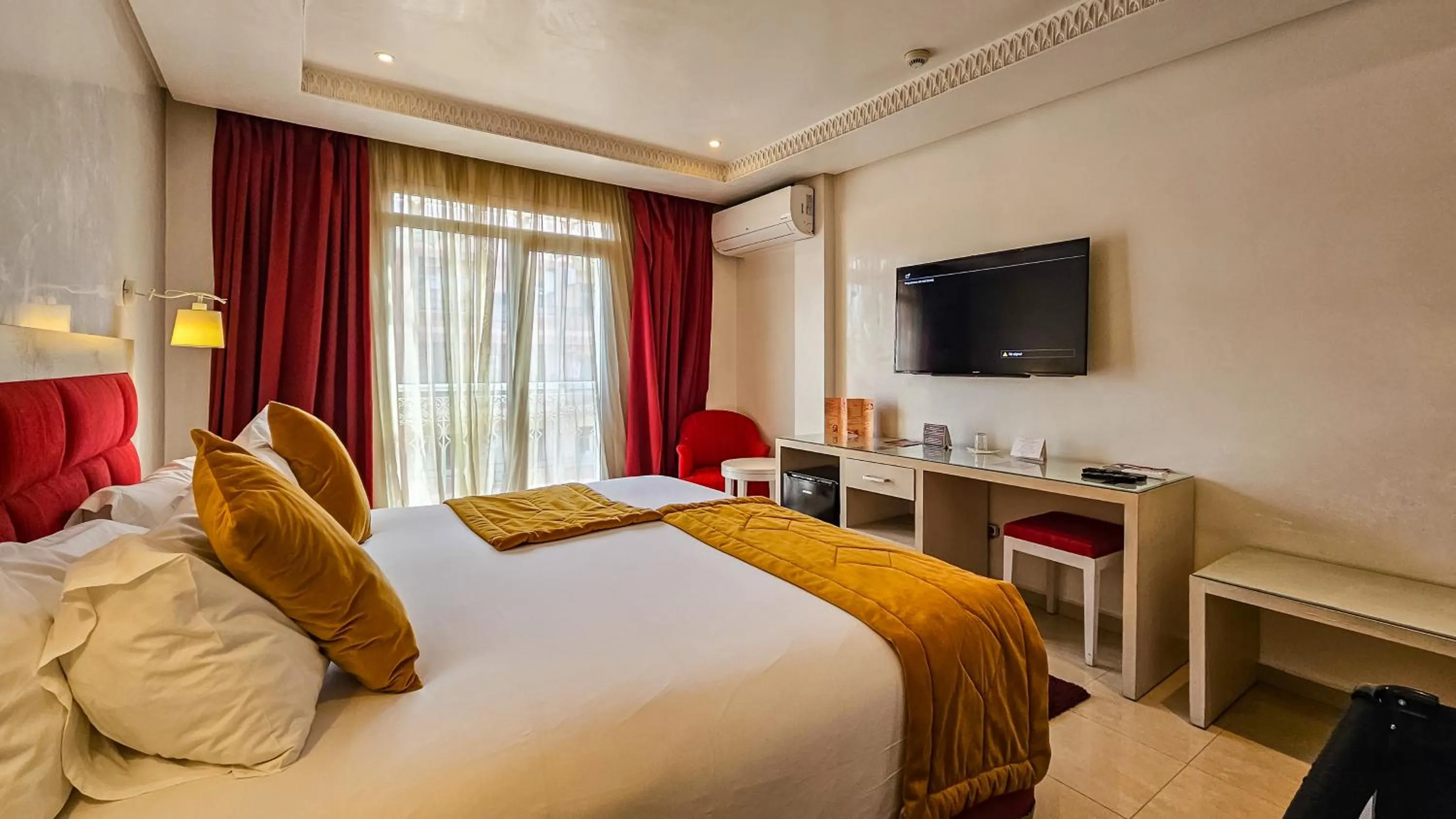 Bed in Hôtel Racine