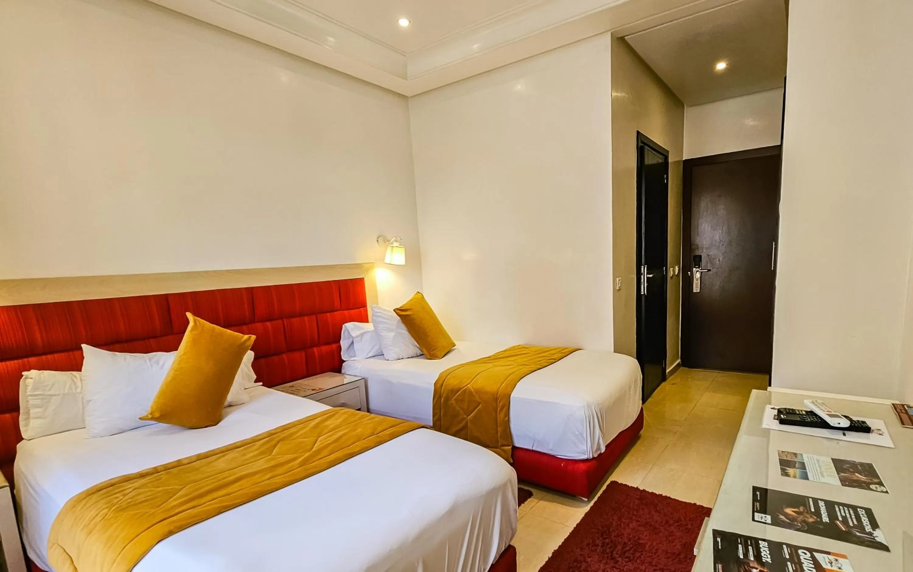 Bed in Hôtel Racine