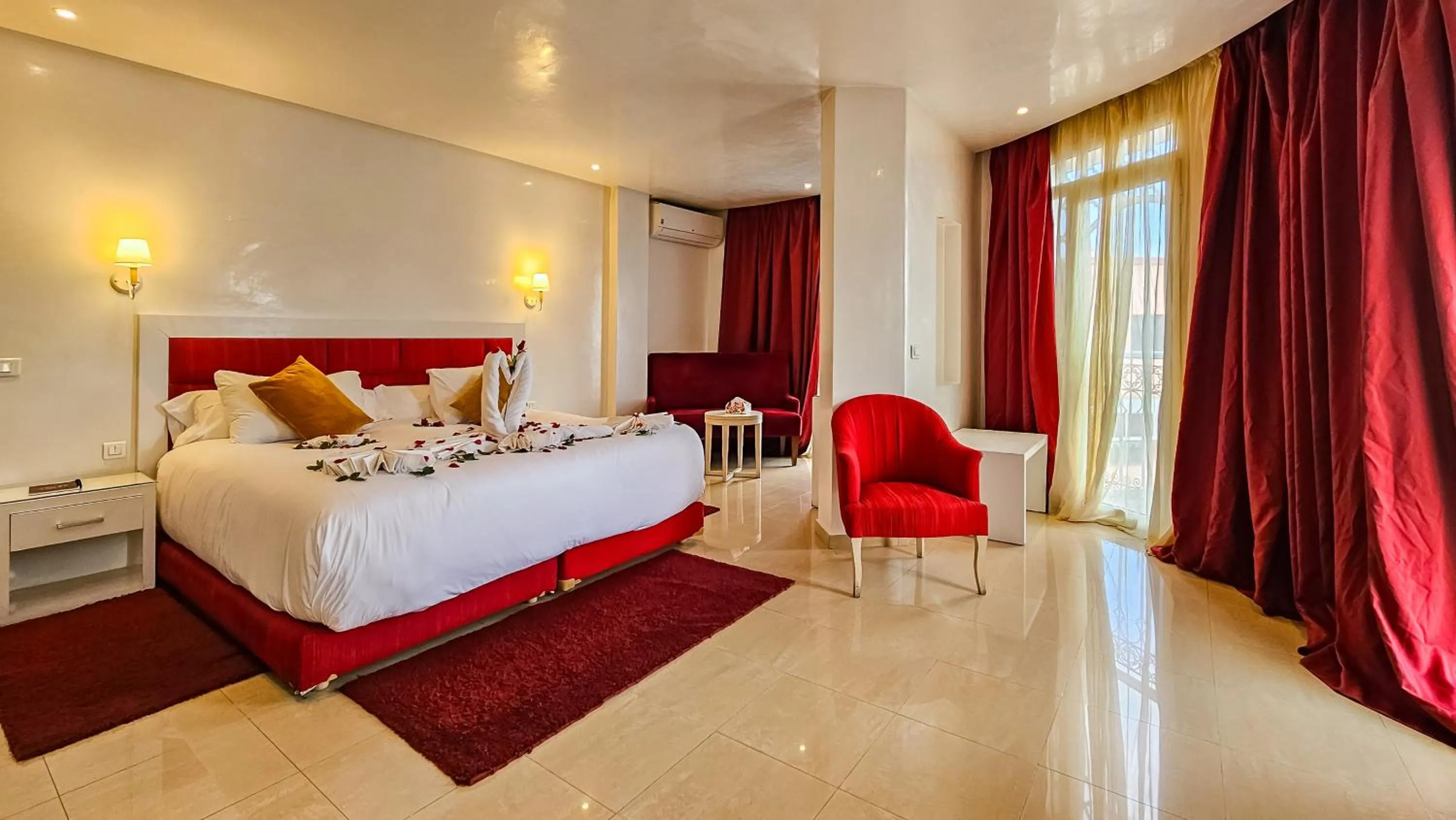 Bed in Hôtel Racine