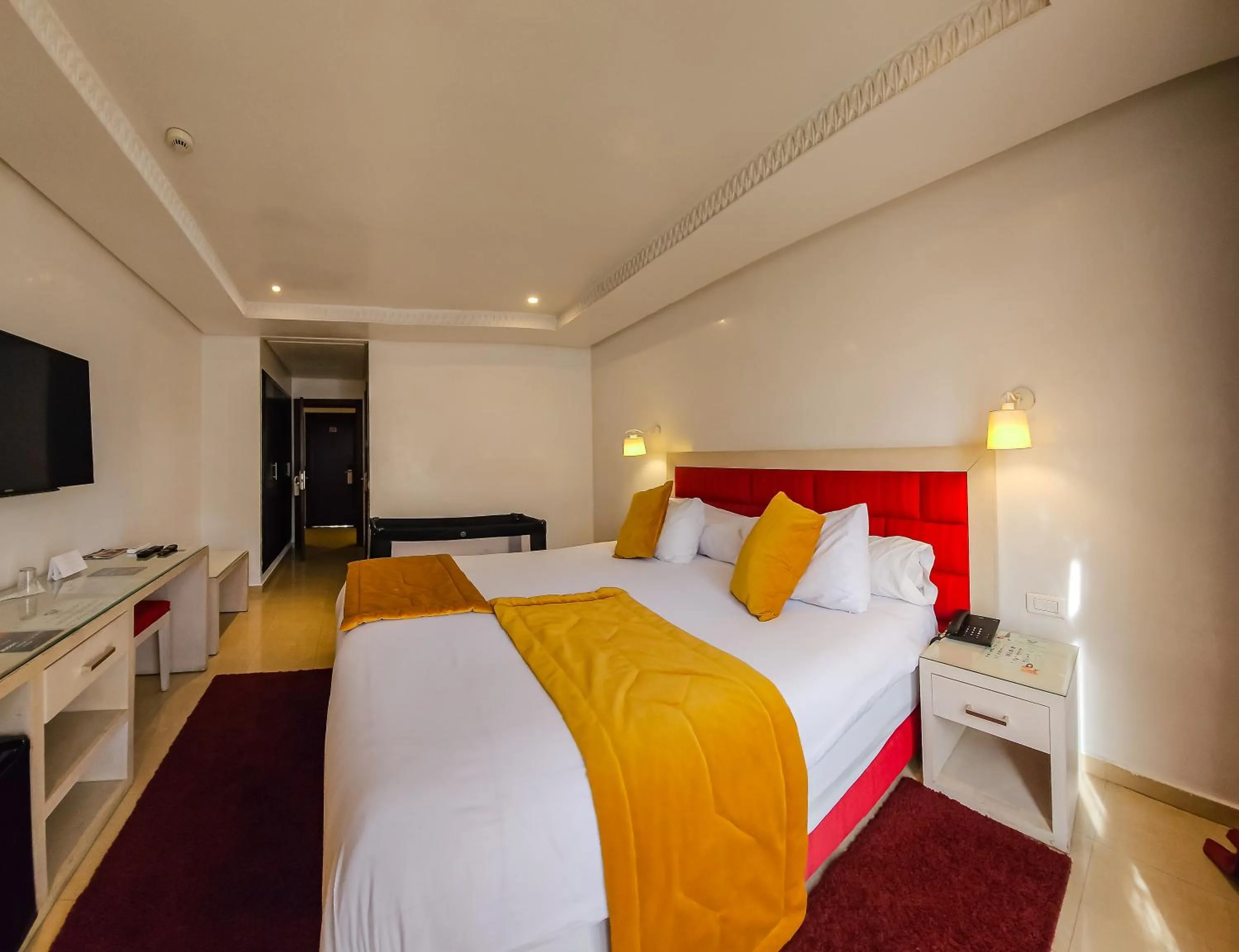 Bed in Hôtel Racine