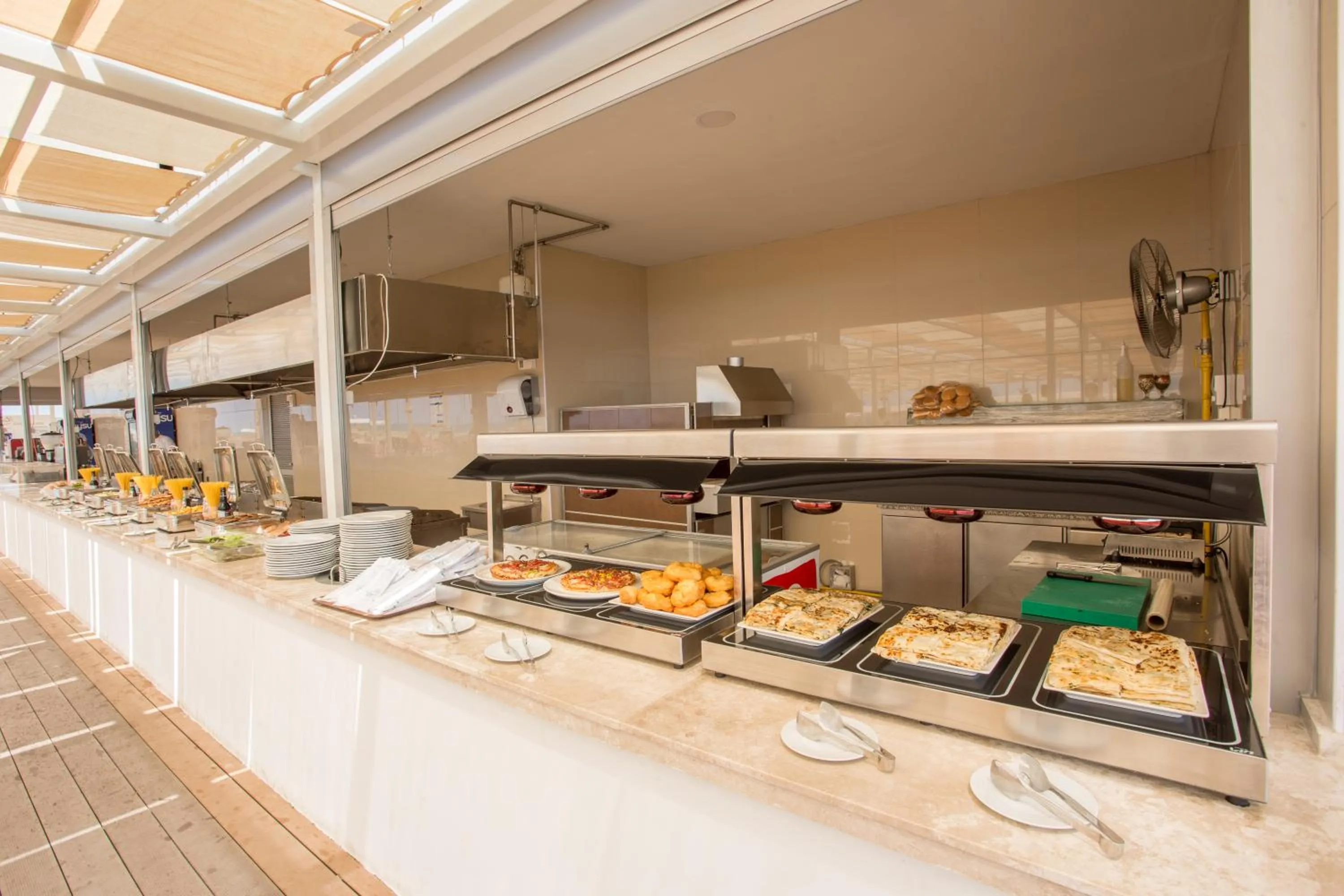 Kitchen or kitchenette in Sensitive Premium Resort & Spa