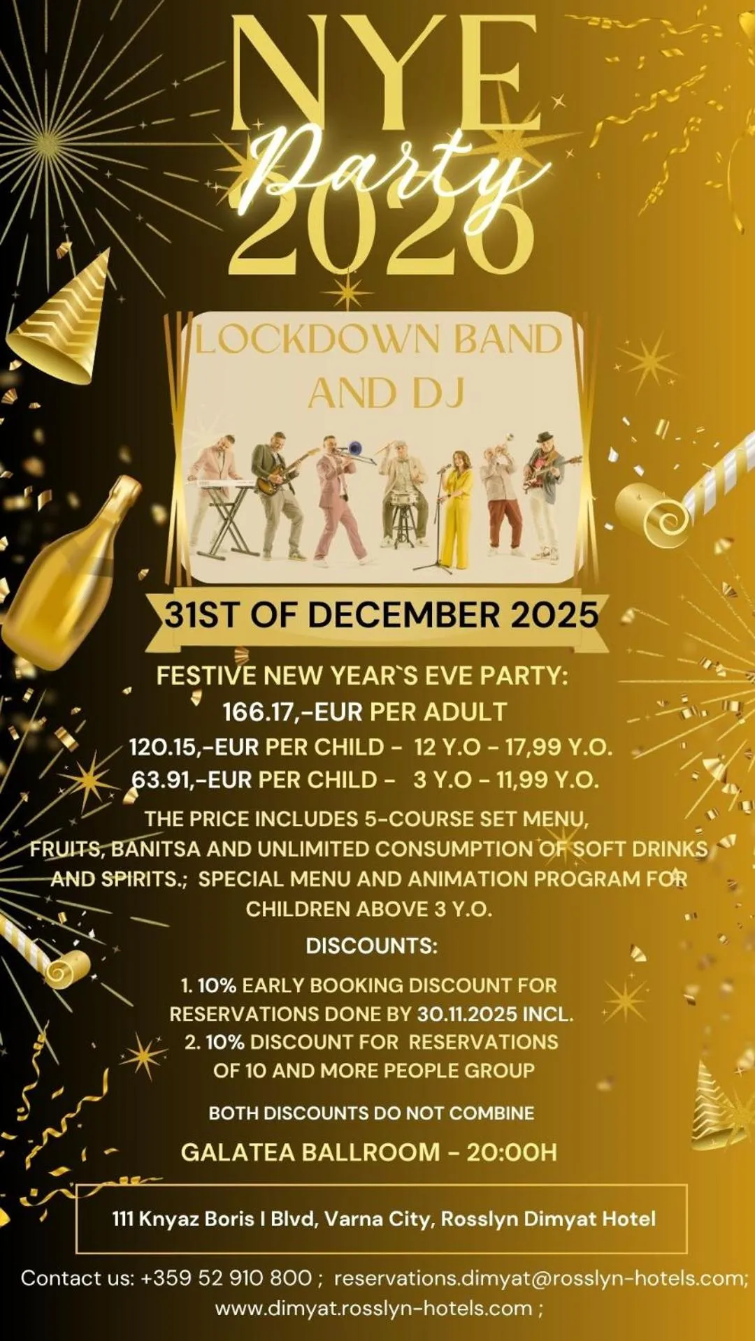 Rosslyn Dimyat Hotel Varna
