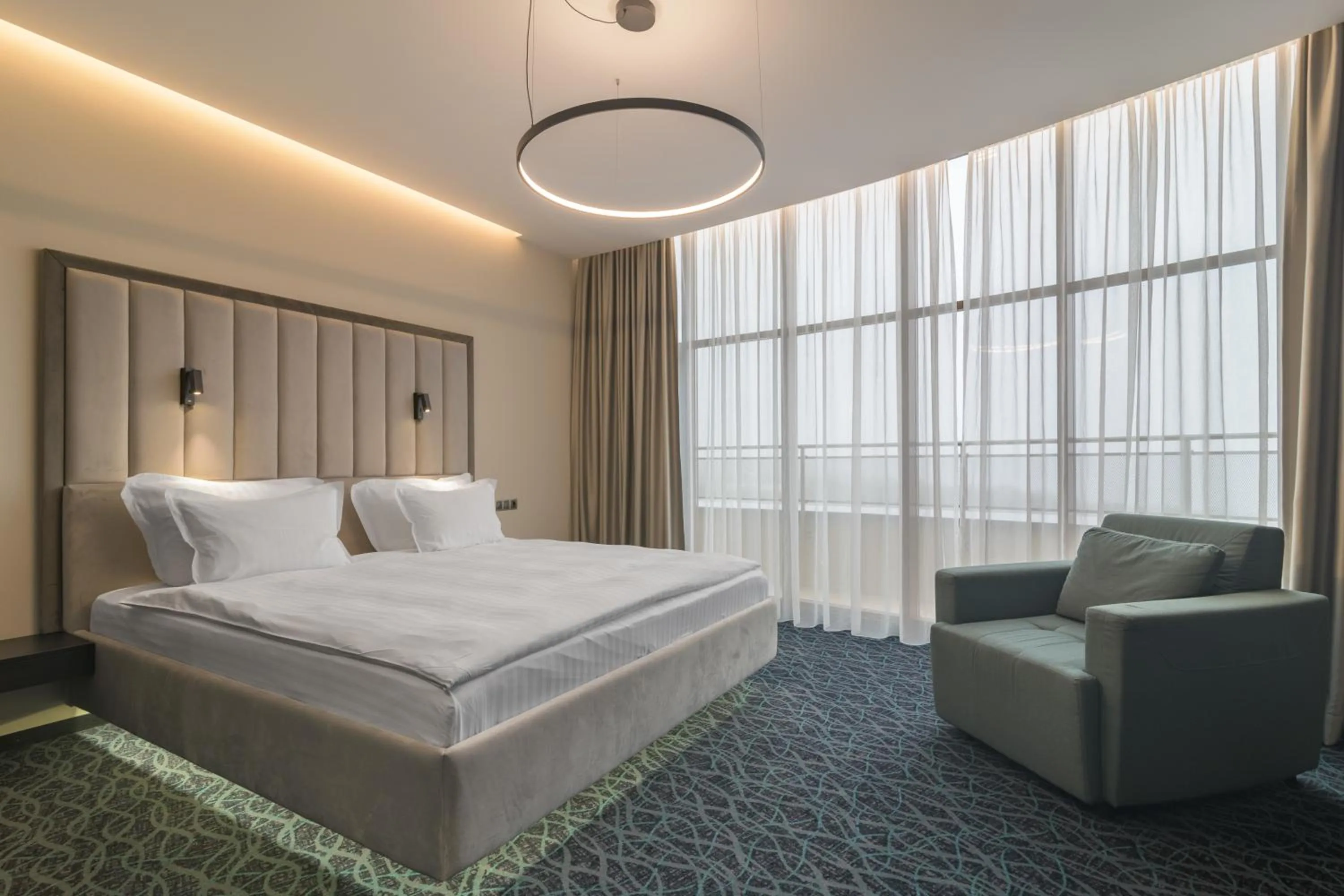 Bed in Rosslyn Dimyat Hotel Varna