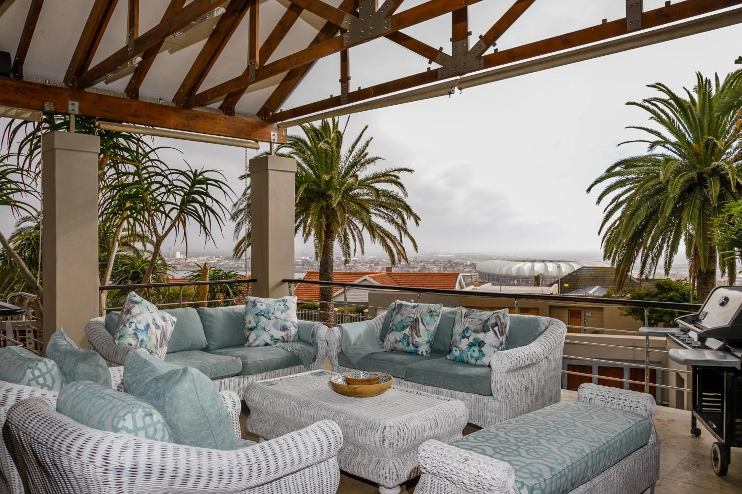 Patio in Island Way Villa