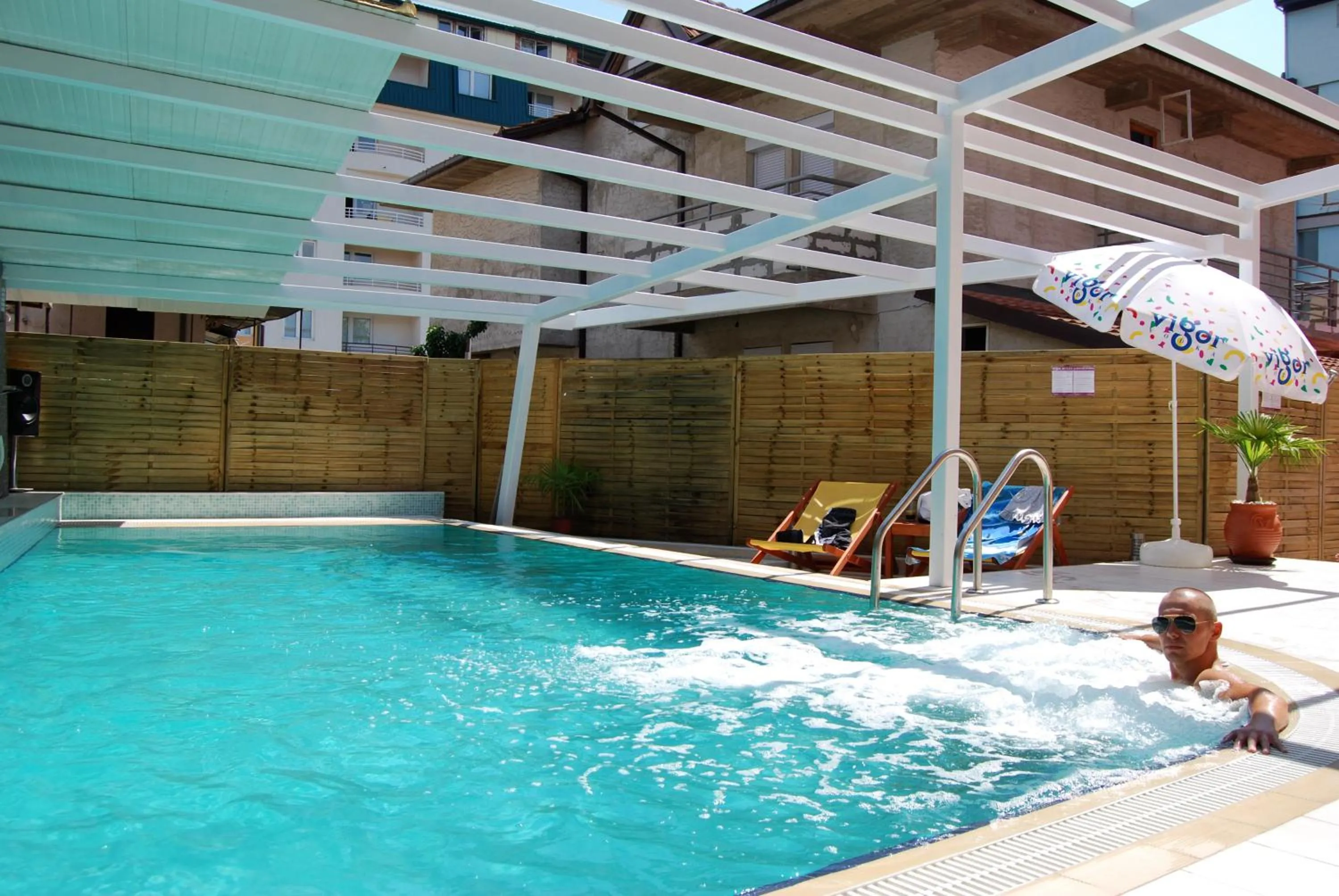 Swimming pool in Villa Milka