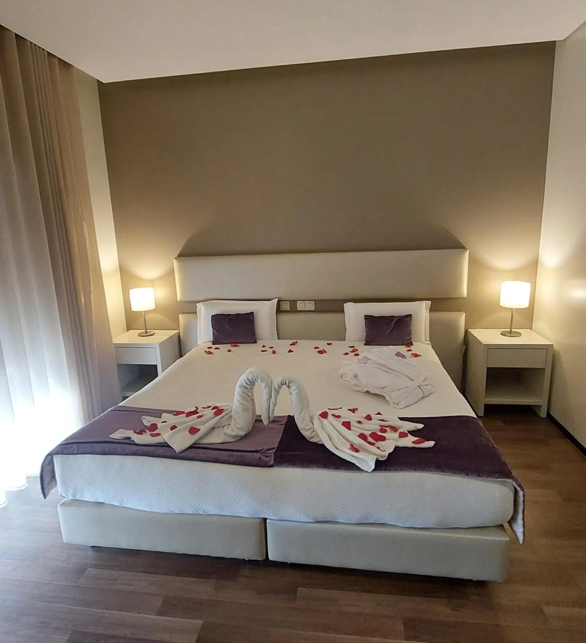 Bedroom, Bed in Hotel Monte Lírio