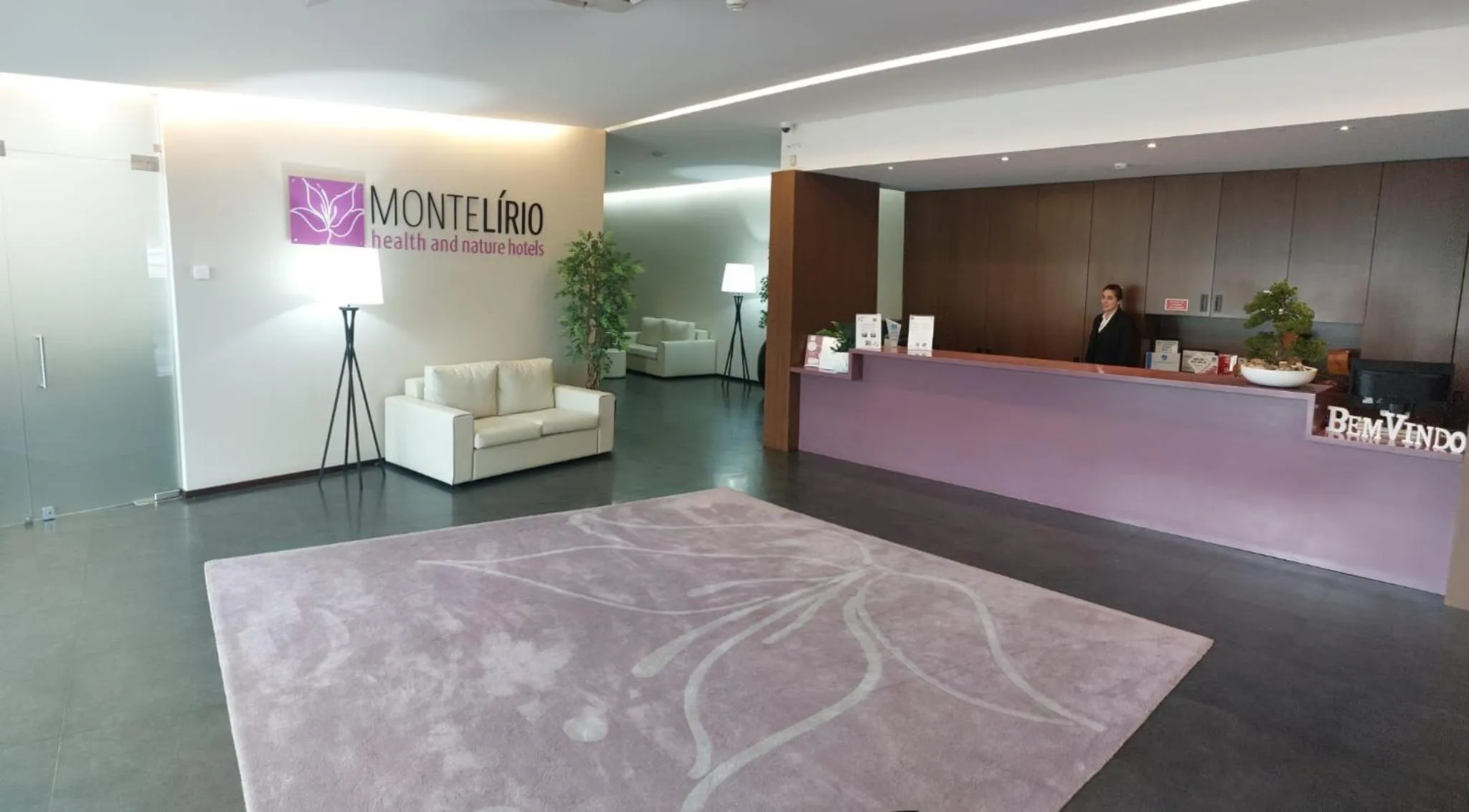 Lobby or reception in Hotel Monte Lírio