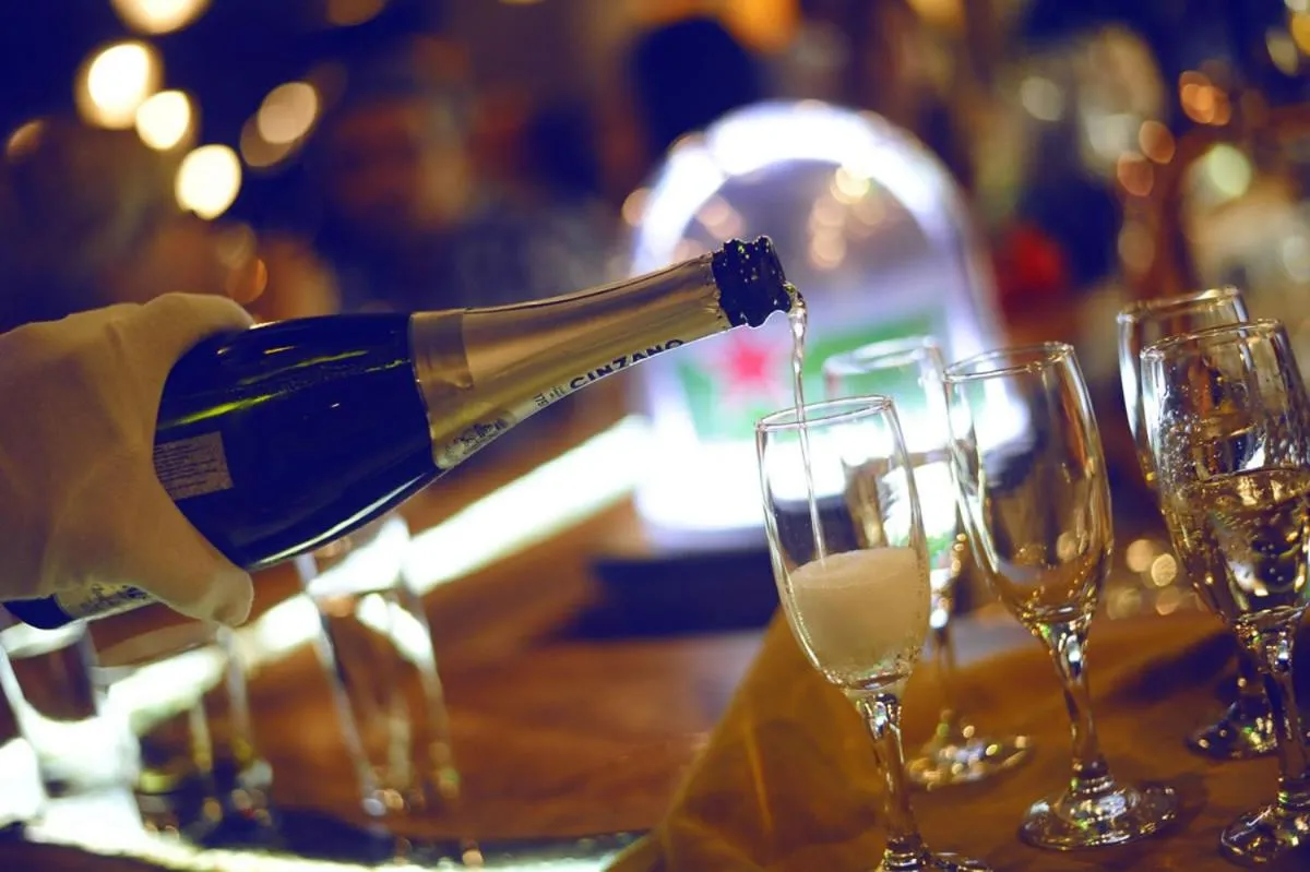 Alcoholic drinks in SU Hotel