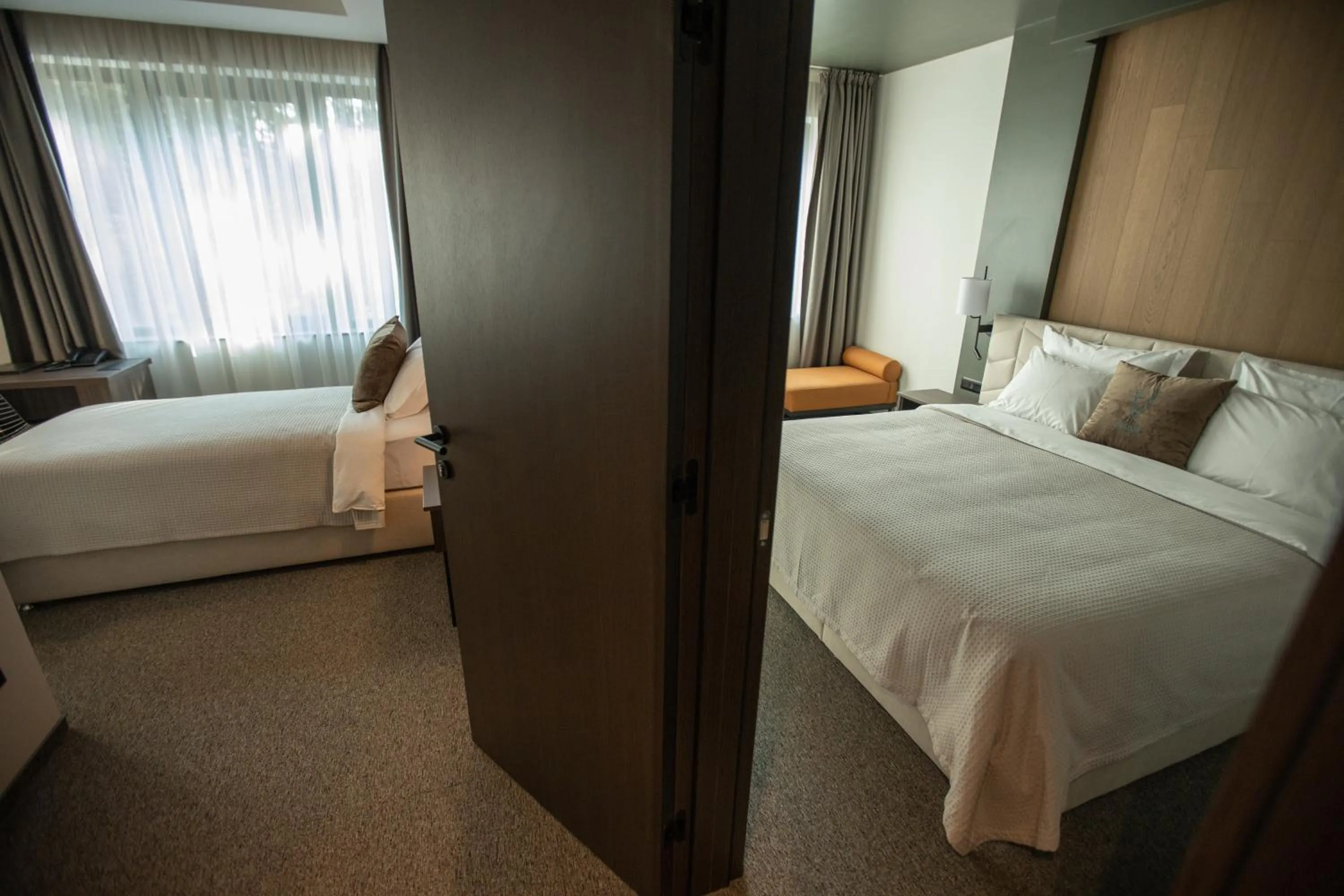 Bed in The Hunter's Lodge Kamnik