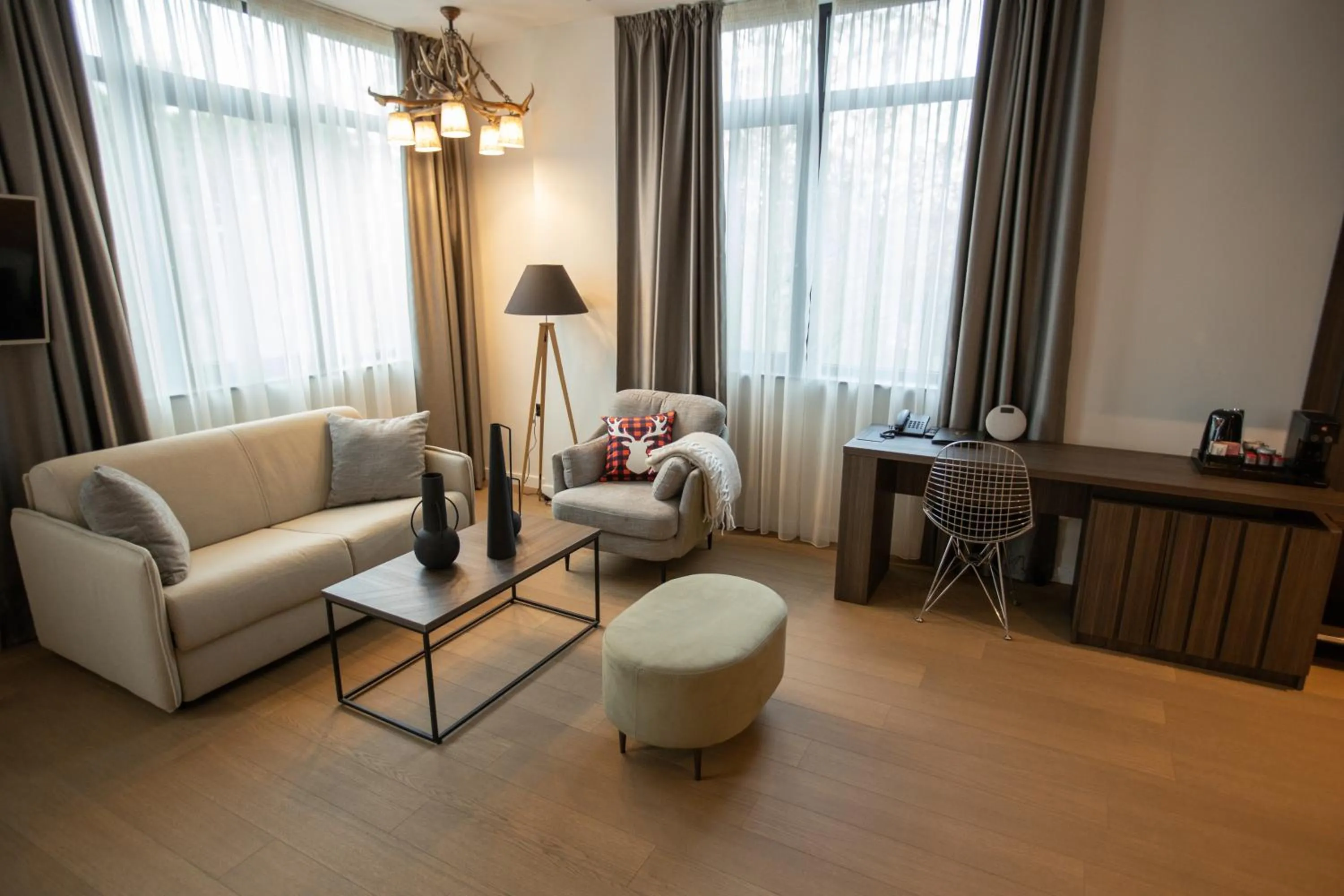 Living room in The Hunter's Lodge Kamnik