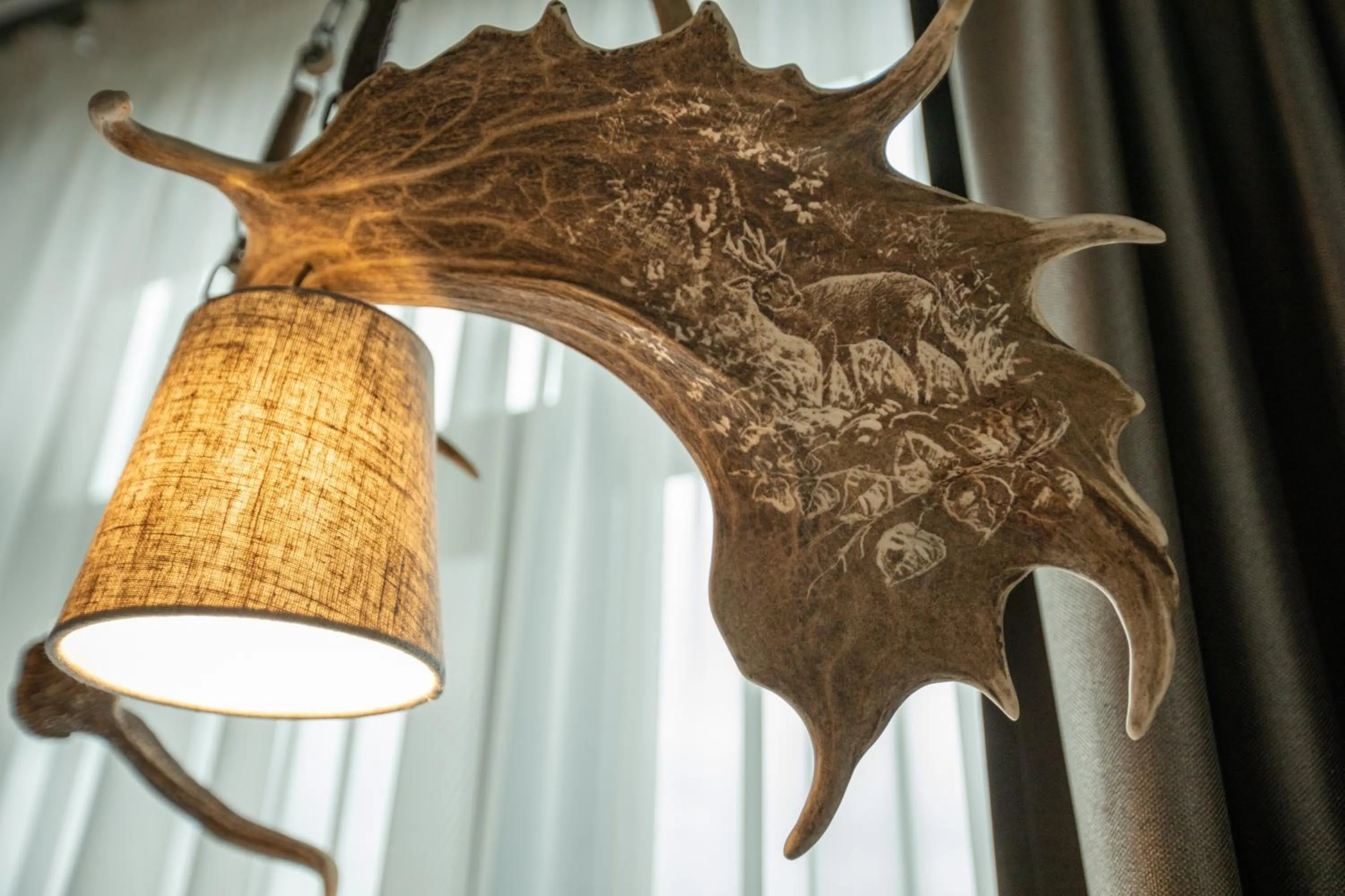 Decorative detail in The Hunter's Lodge Kamnik