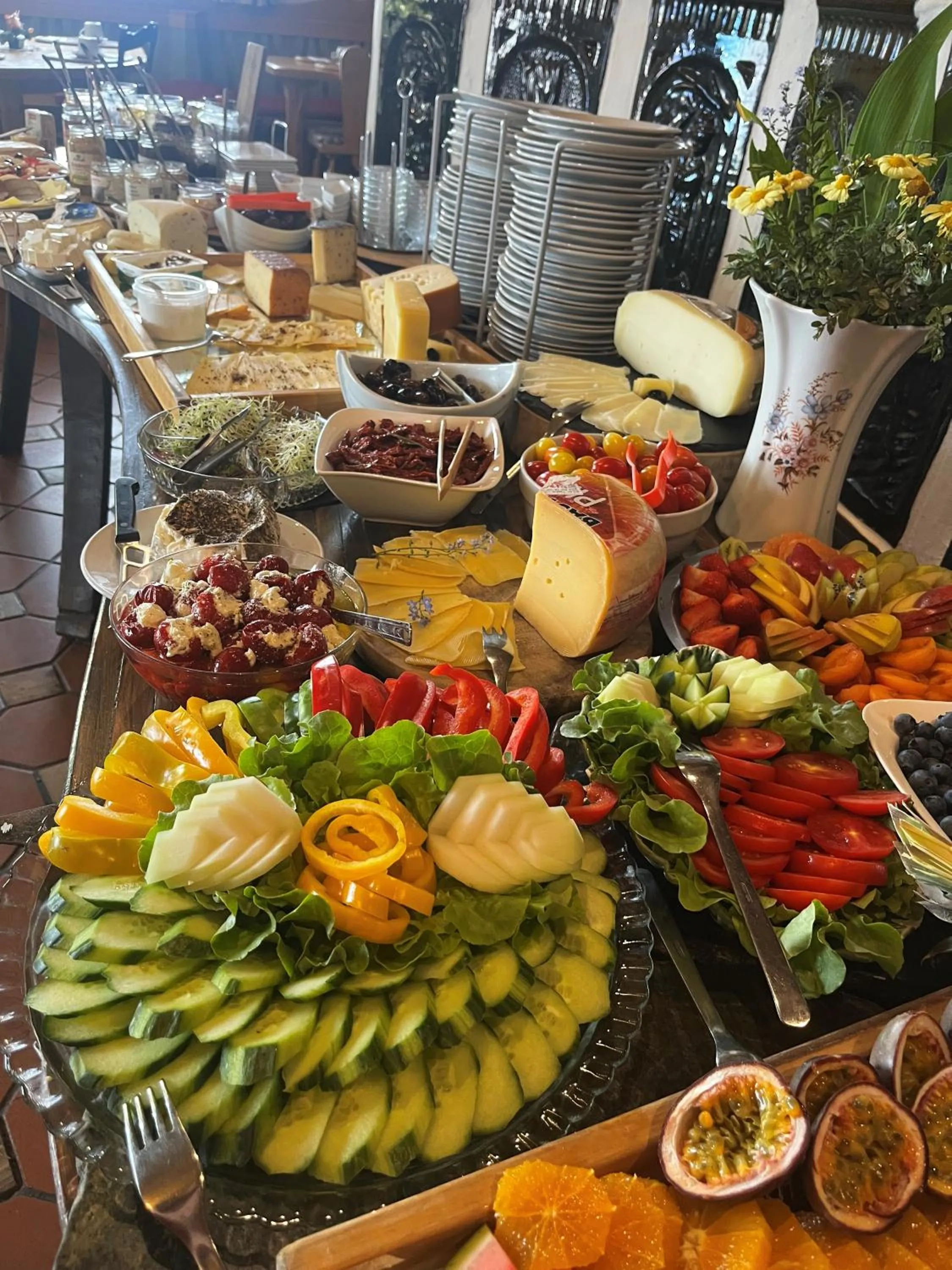 Breakfast in Biolandhaus Arche