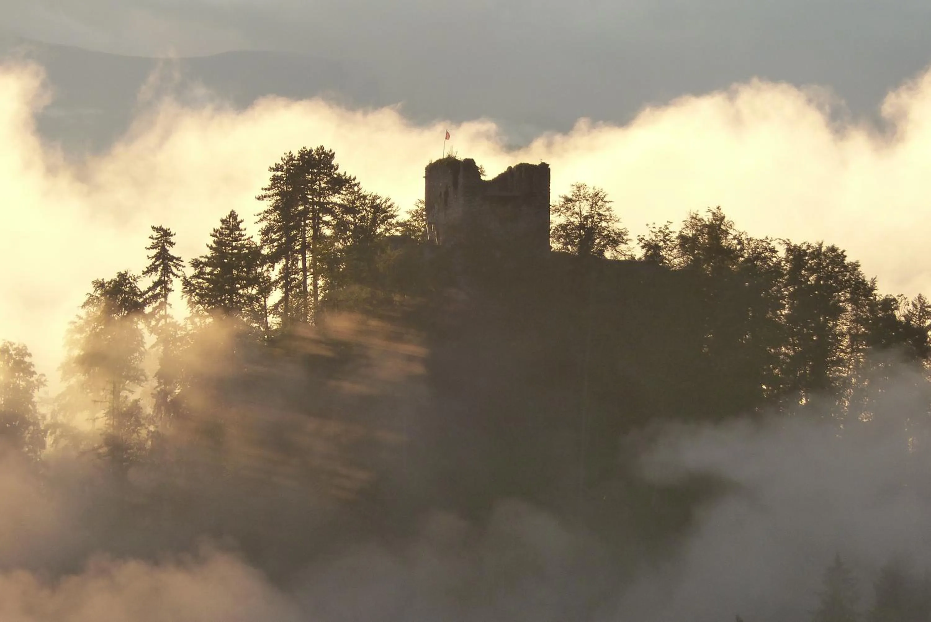 Mountain view in Biolandhaus Arche