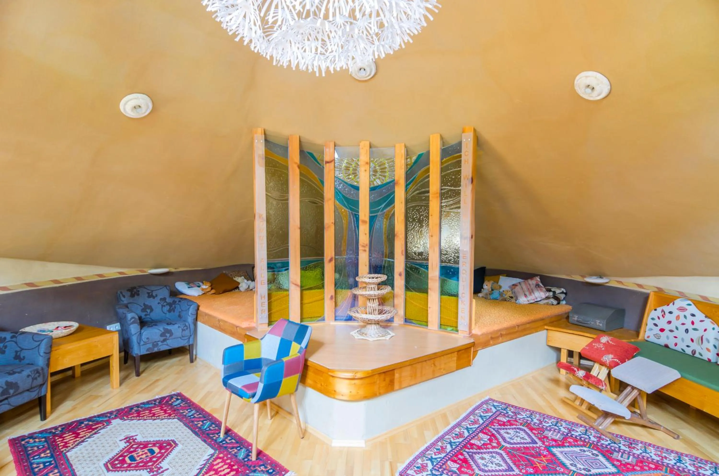 Lounge or bar in Biolandhaus Arche