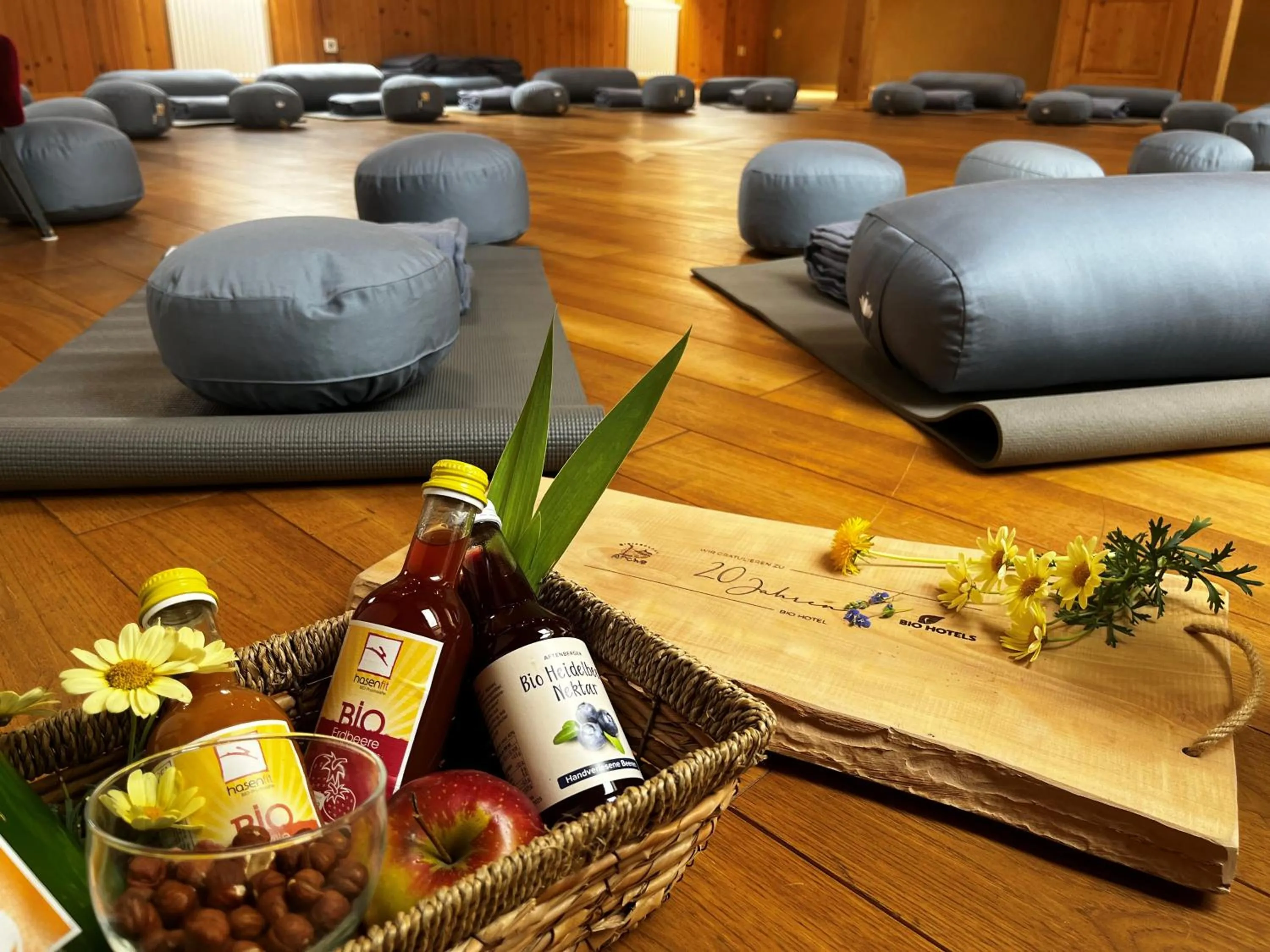 Food and drinks in Biolandhaus Arche