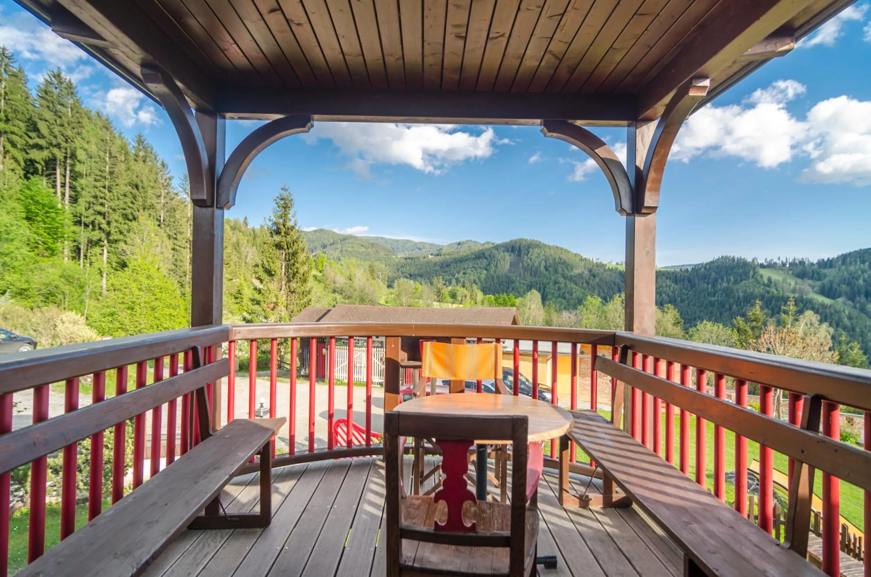 Balcony/Terrace in Biolandhaus Arche
