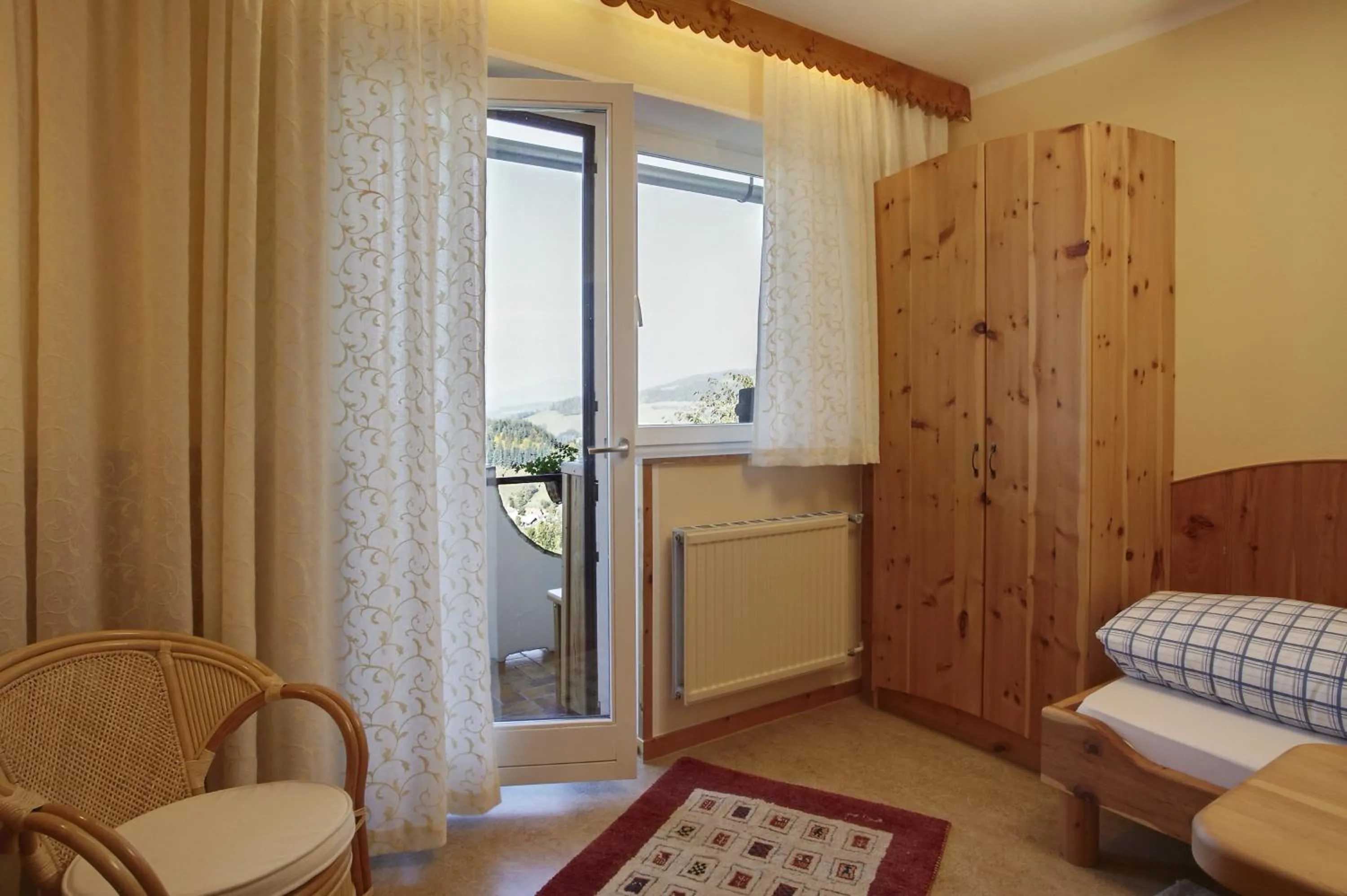 Bed in Biolandhaus Arche