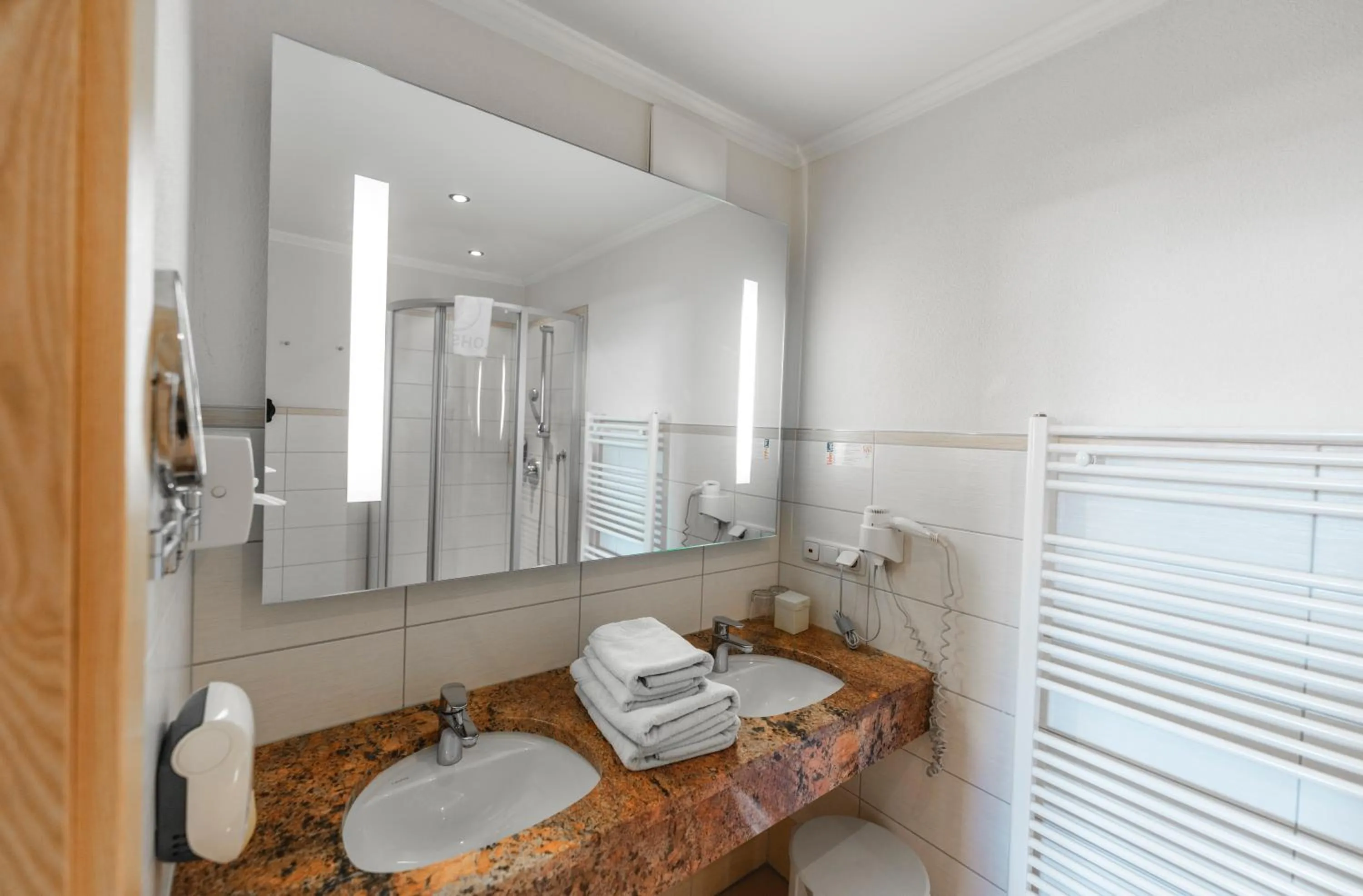 Bathroom in Genusshotel Fichtenhof