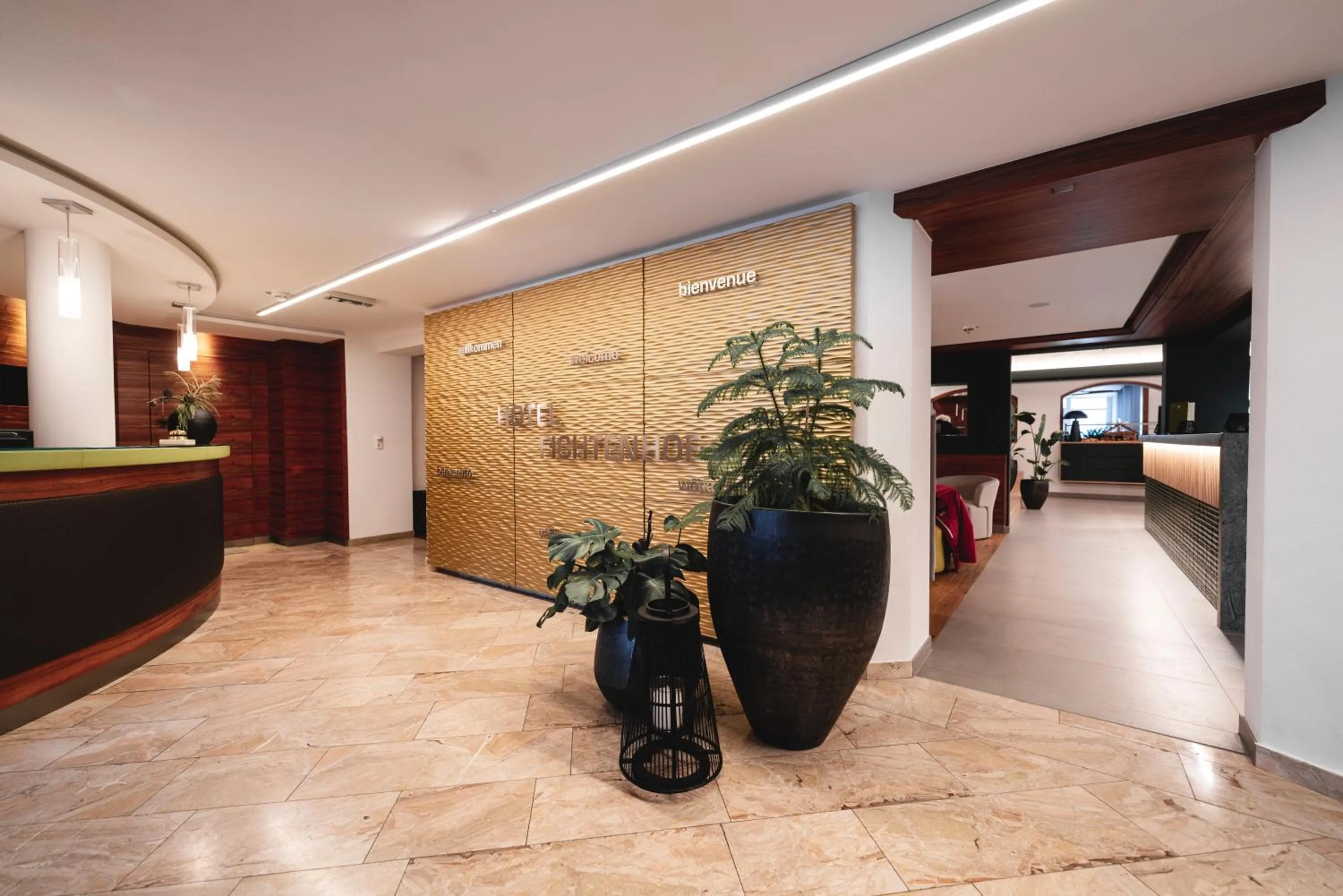 Lobby or reception in Genusshotel Fichtenhof