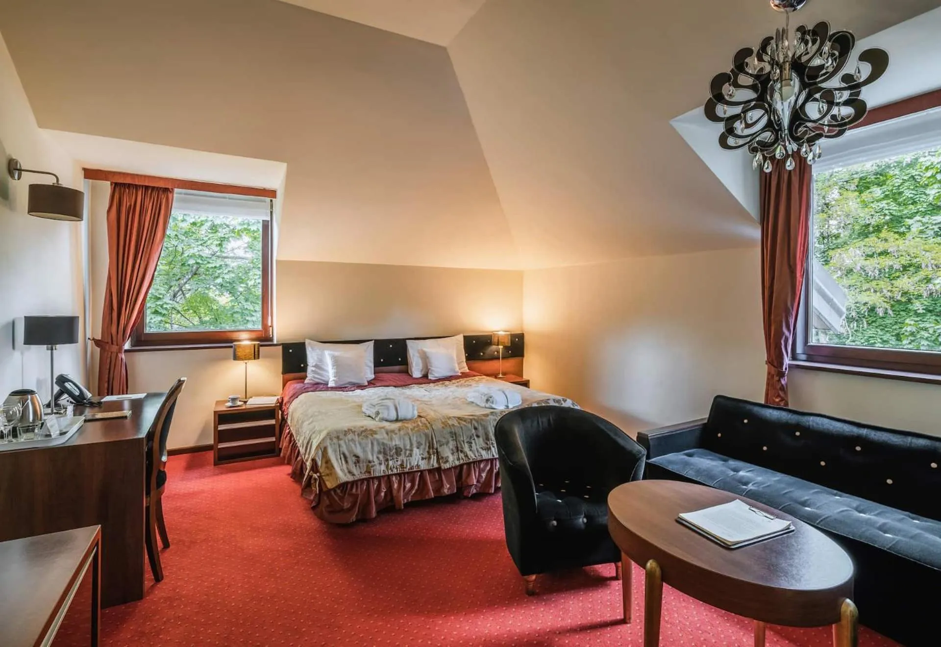 Bed in Dwór Kombornia Hotel&SPA