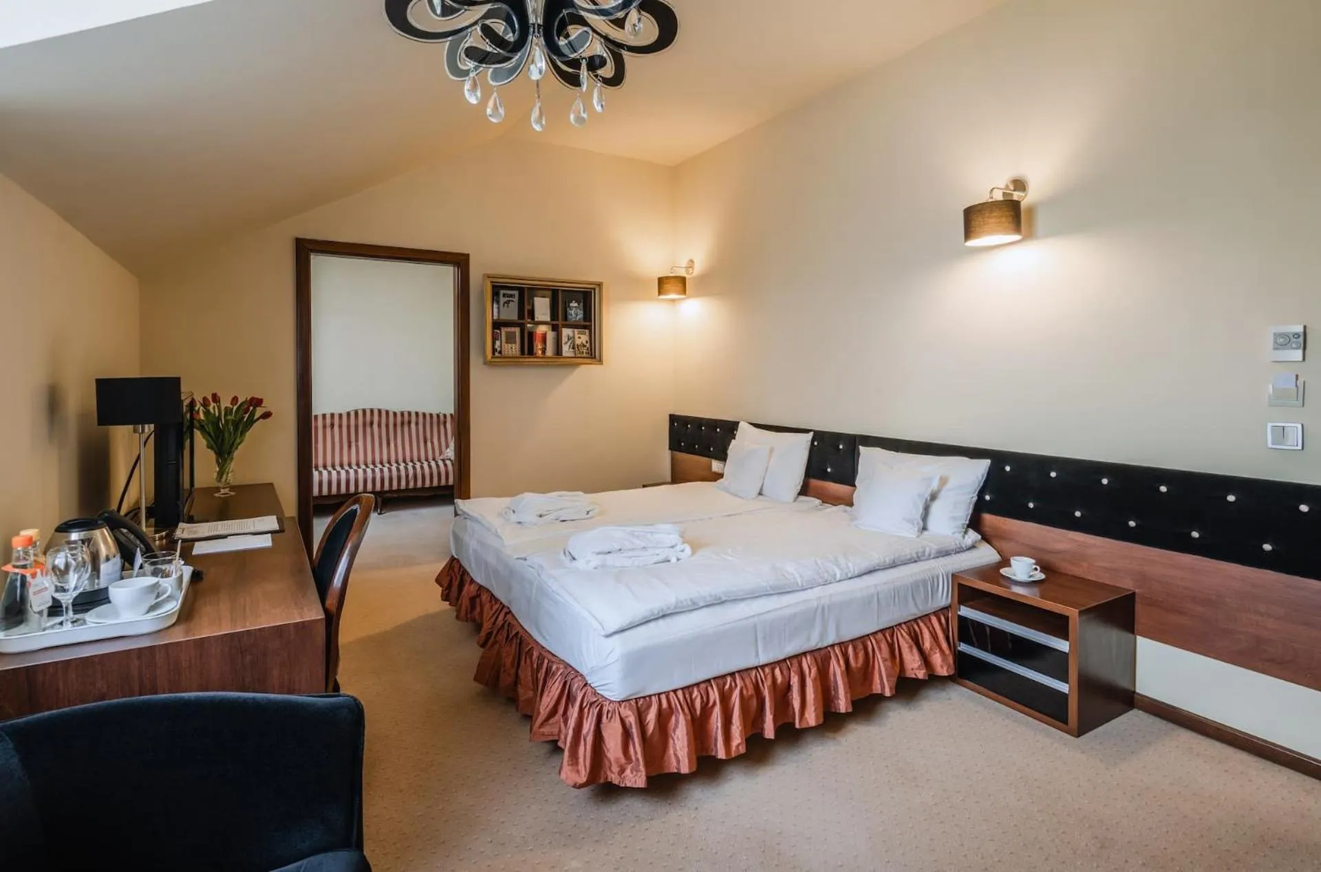 Bed in Dwór Kombornia Hotel&SPA