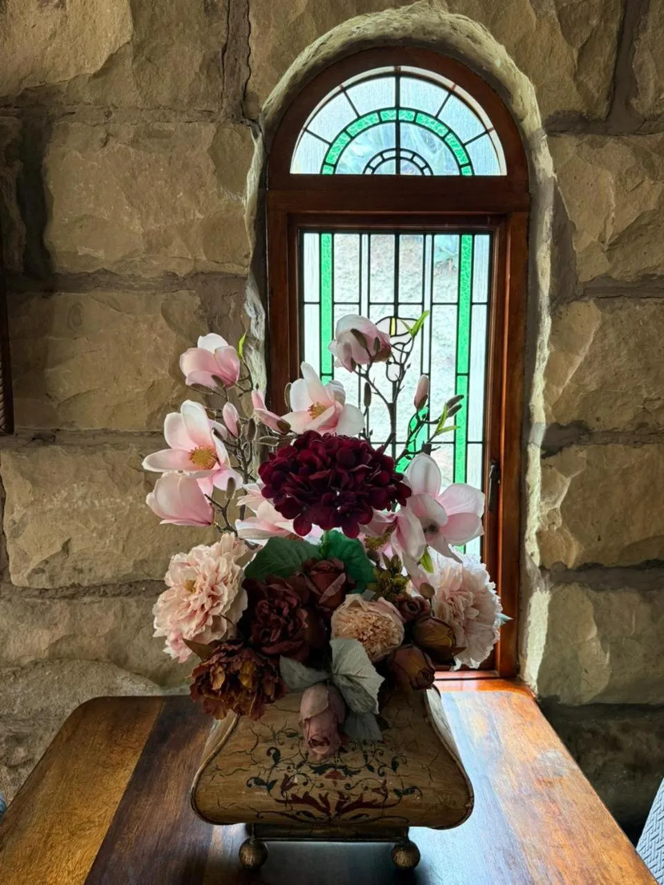 Decorative detail in Linwood Guest Farm