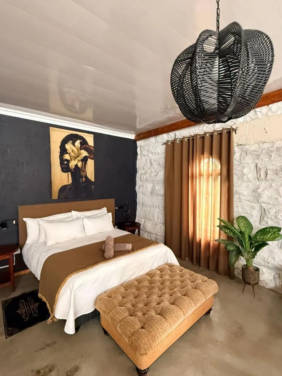 Bed in Linwood Guest Farm