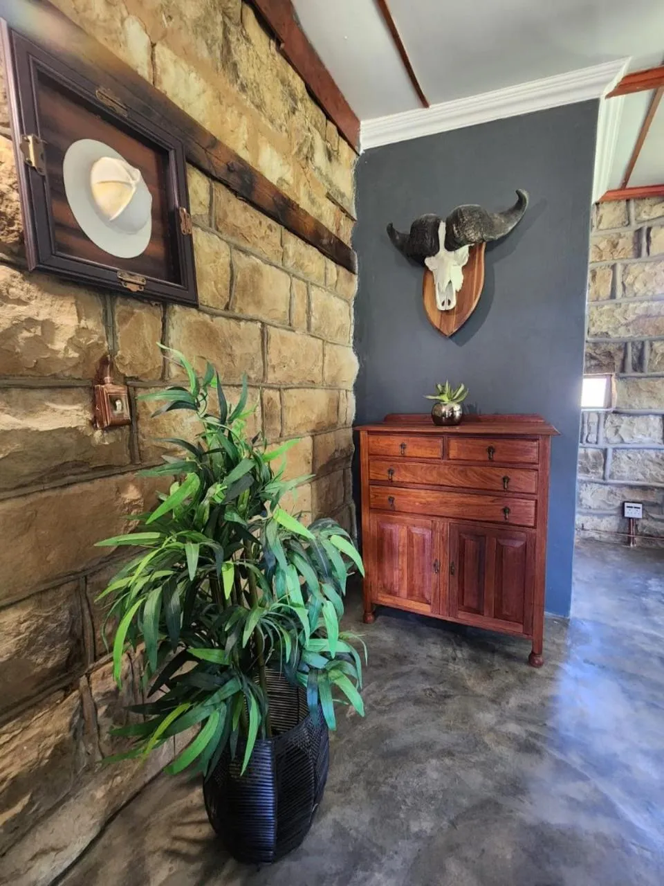 Decorative detail in Linwood Guest Farm