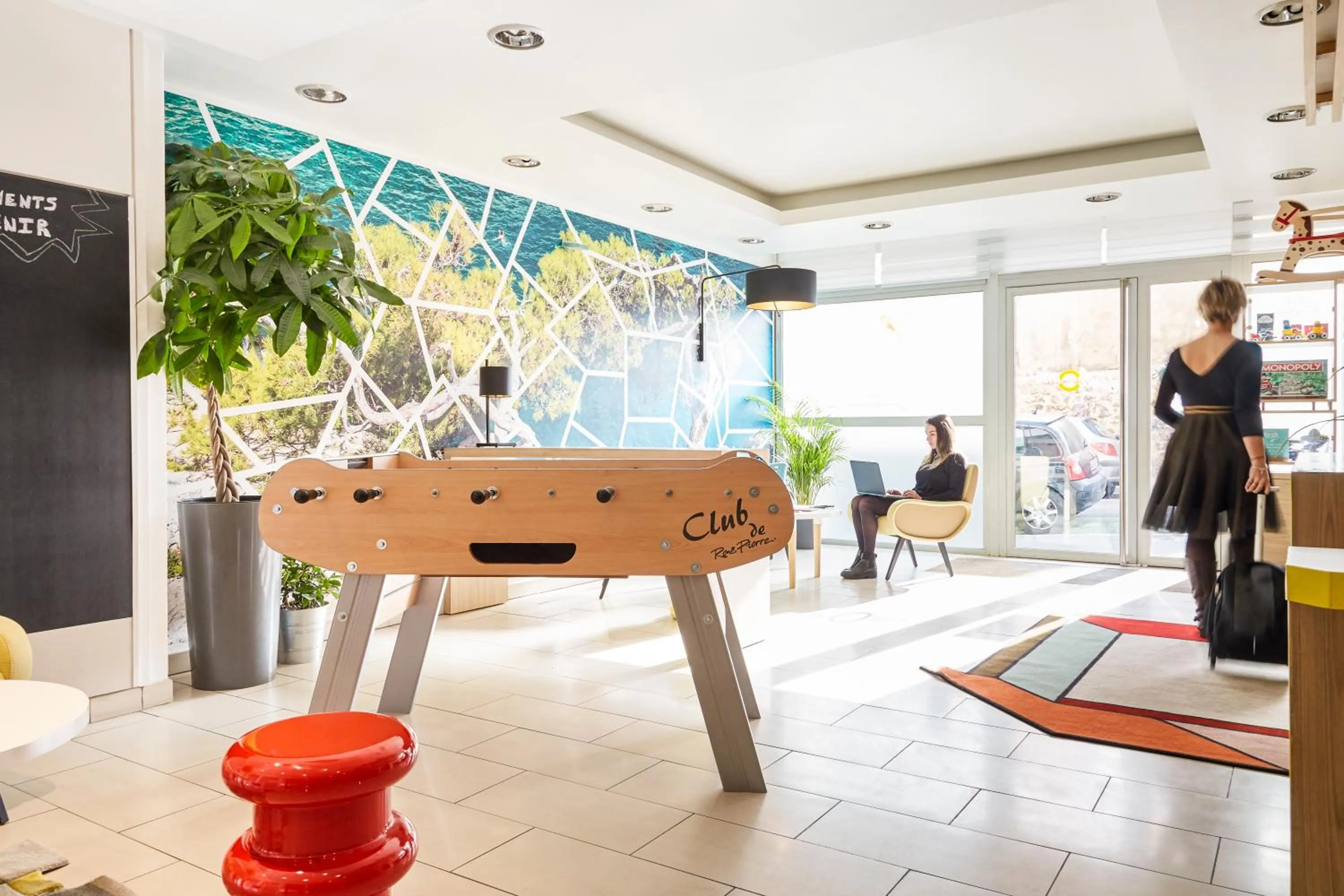 Lobby or reception in Aparthotel Adagio Access Marseille Saint Charles