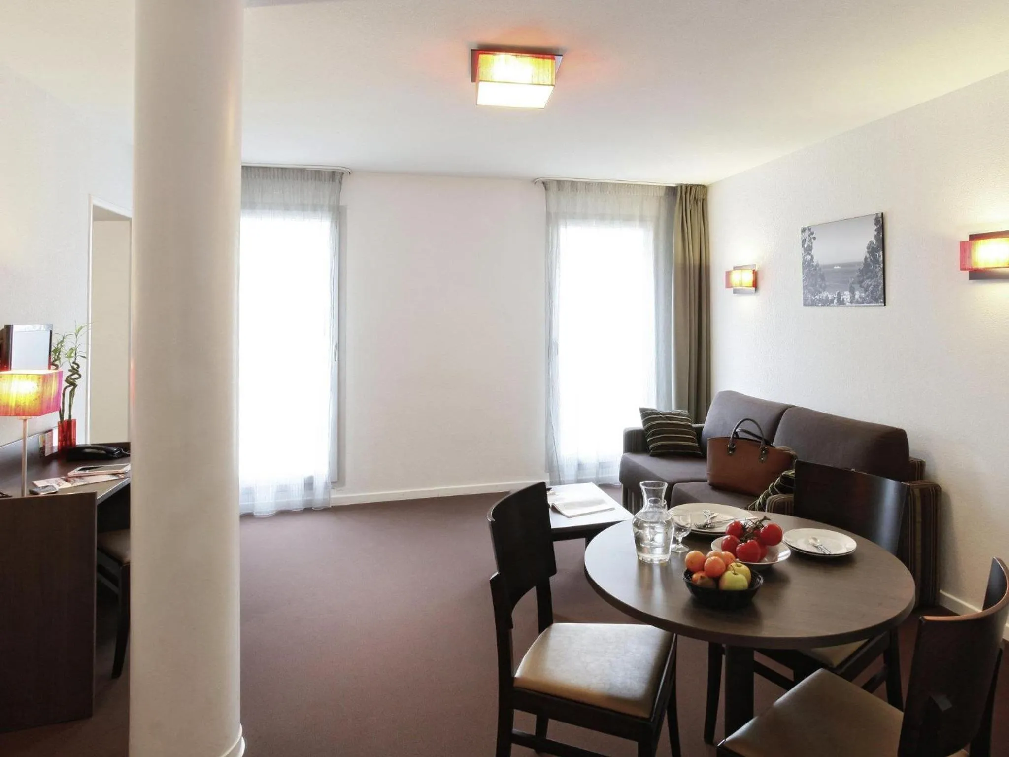 Bedroom in Aparthotel Adagio Access Marseille Saint Charles