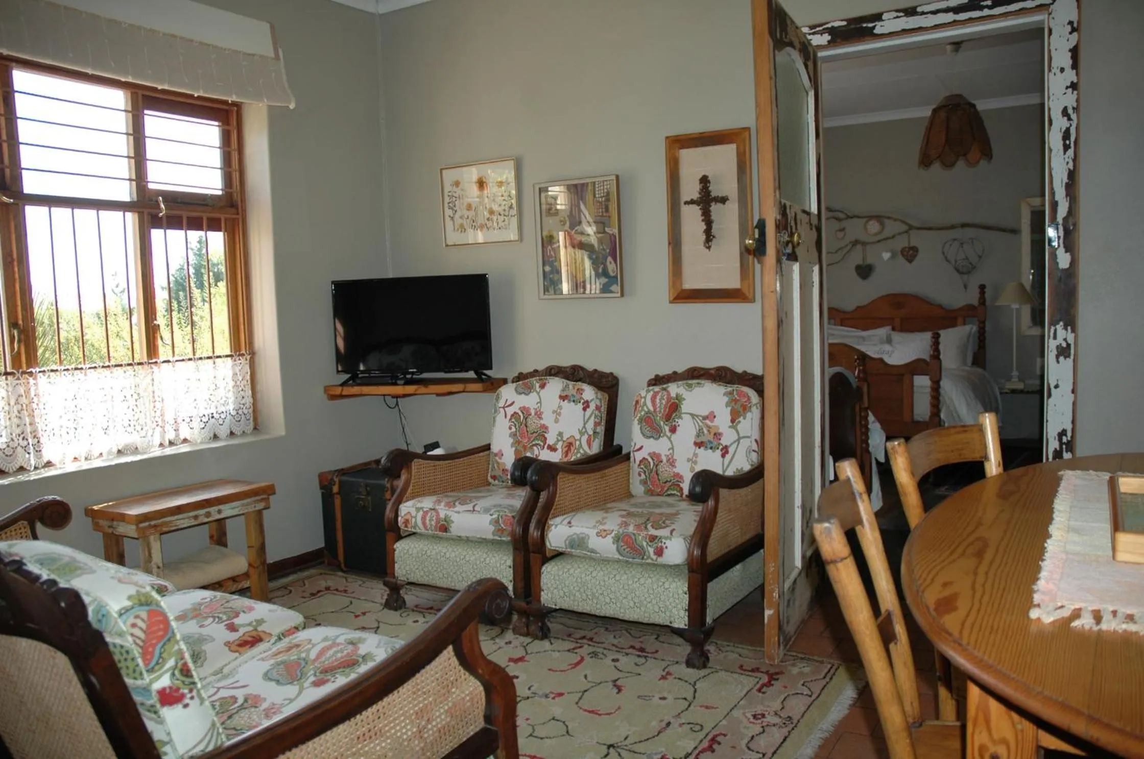 Seating area in La Motte B&B