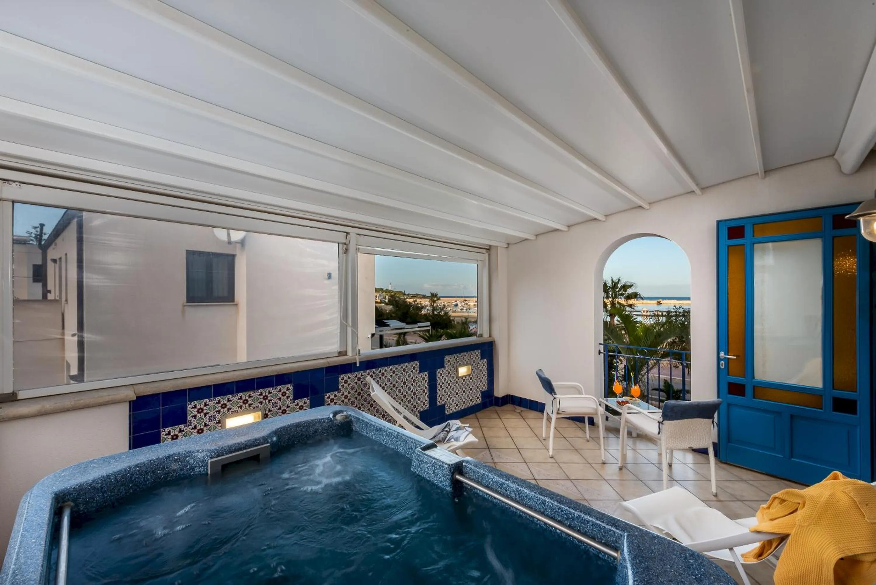 Spa and wellness centre/facilities in Hotel Ristorante Mediterraneo Faro