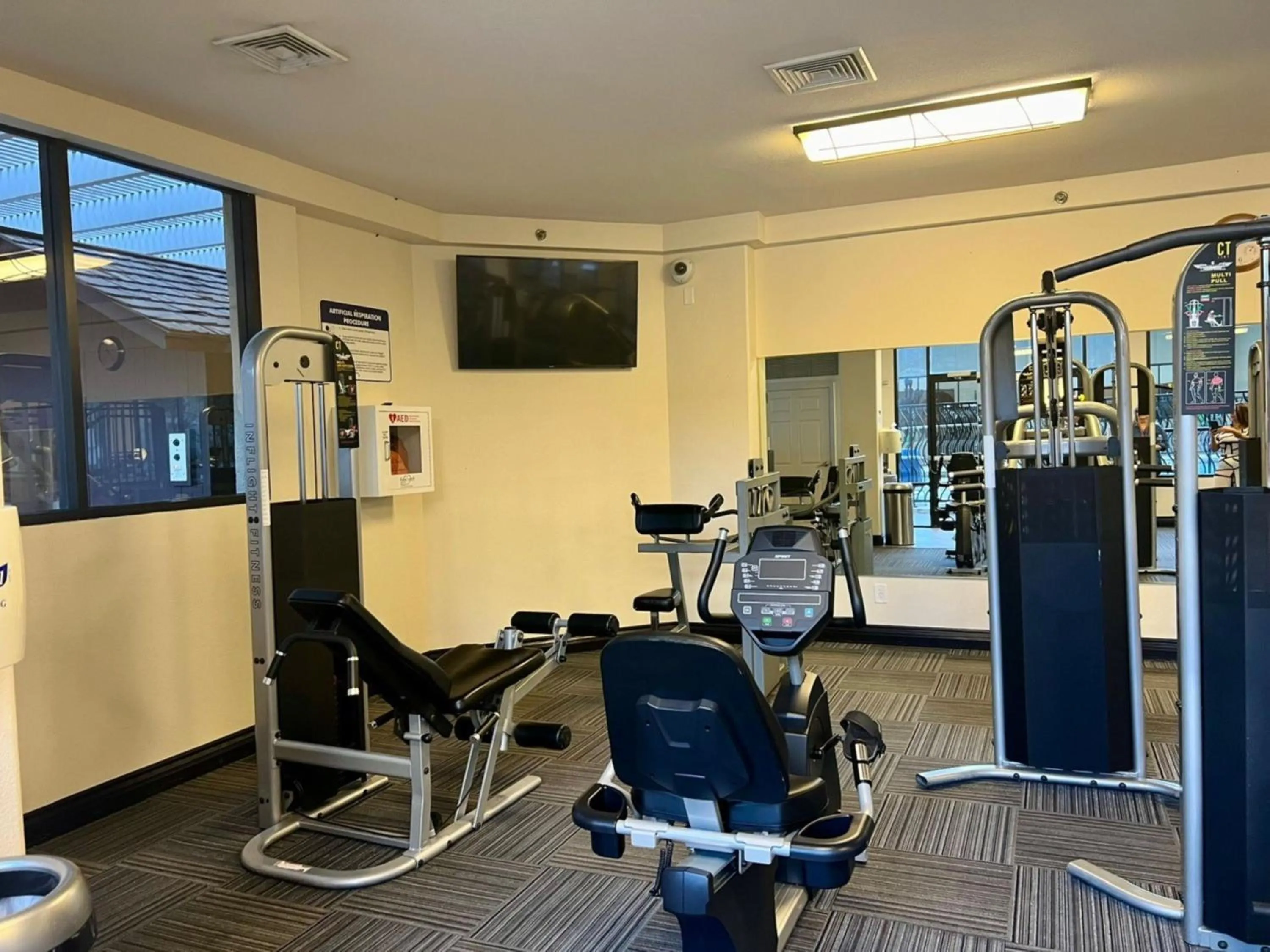 Fitness centre/facilities in GetAways at the Jockey Club