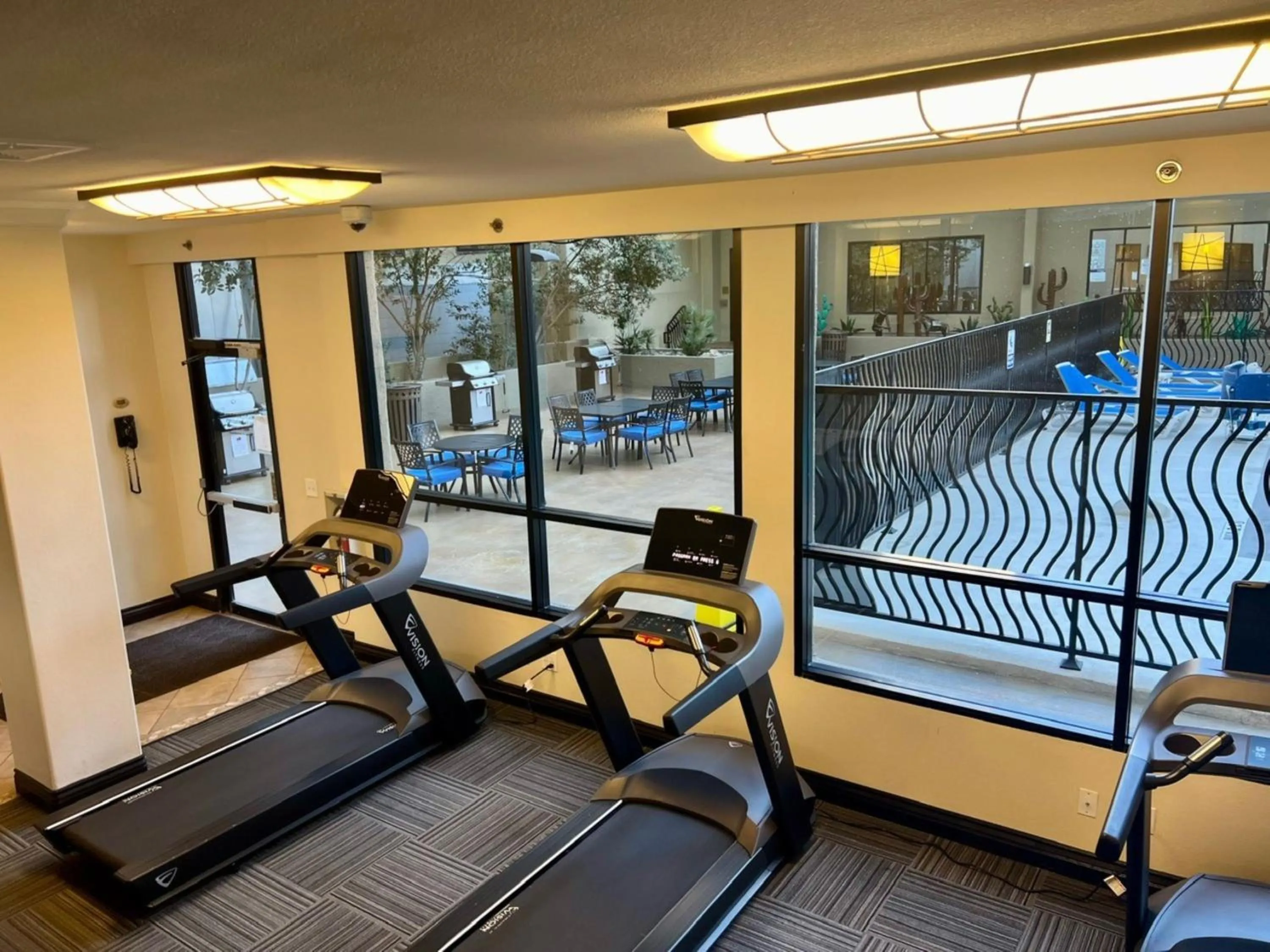 Fitness centre/facilities in GetAways at the Jockey Club