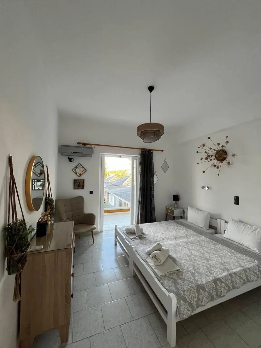 Bed in Villa Corali Apartments Sea Breath & Pool