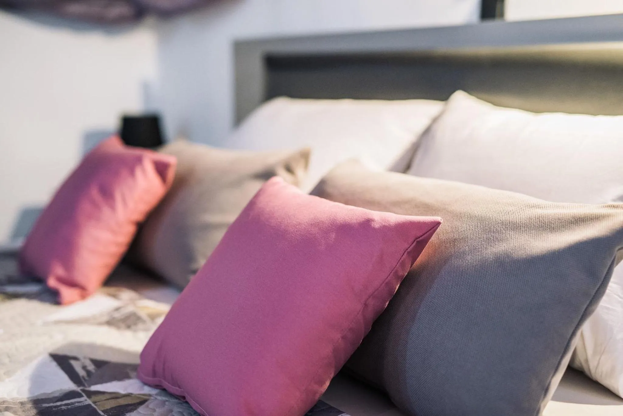 Bed in Villa Corali Apartments Sea Breath & Pool