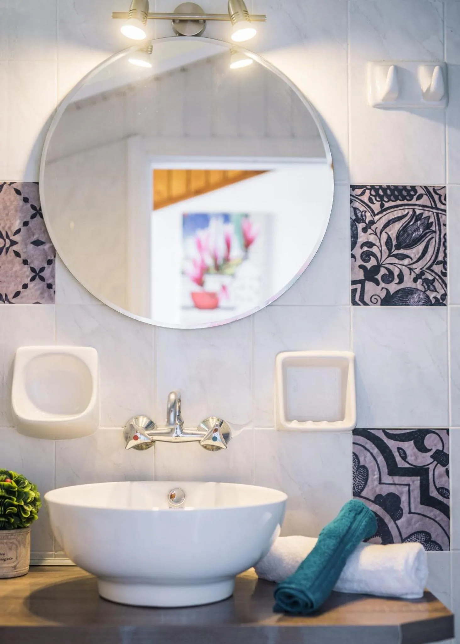 Bathroom in Villa Corali Apartments Sea Breath & Pool