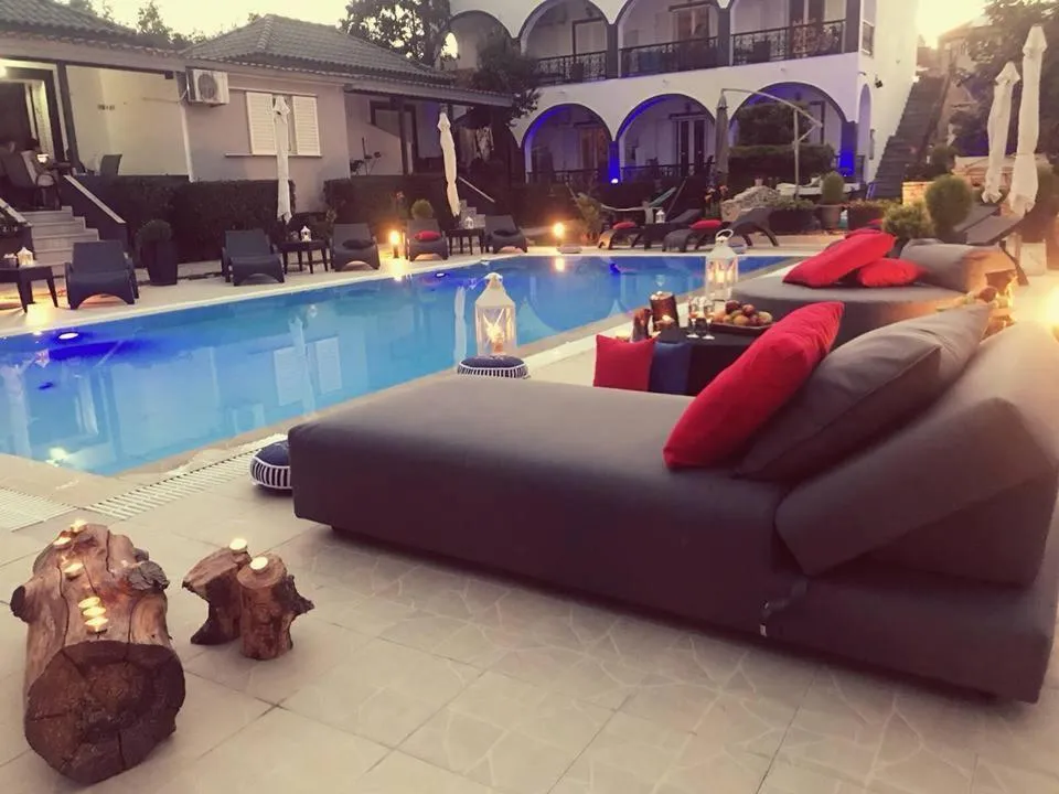 Lounge or bar in Villa Corali Apartments Sea Breath & Pool