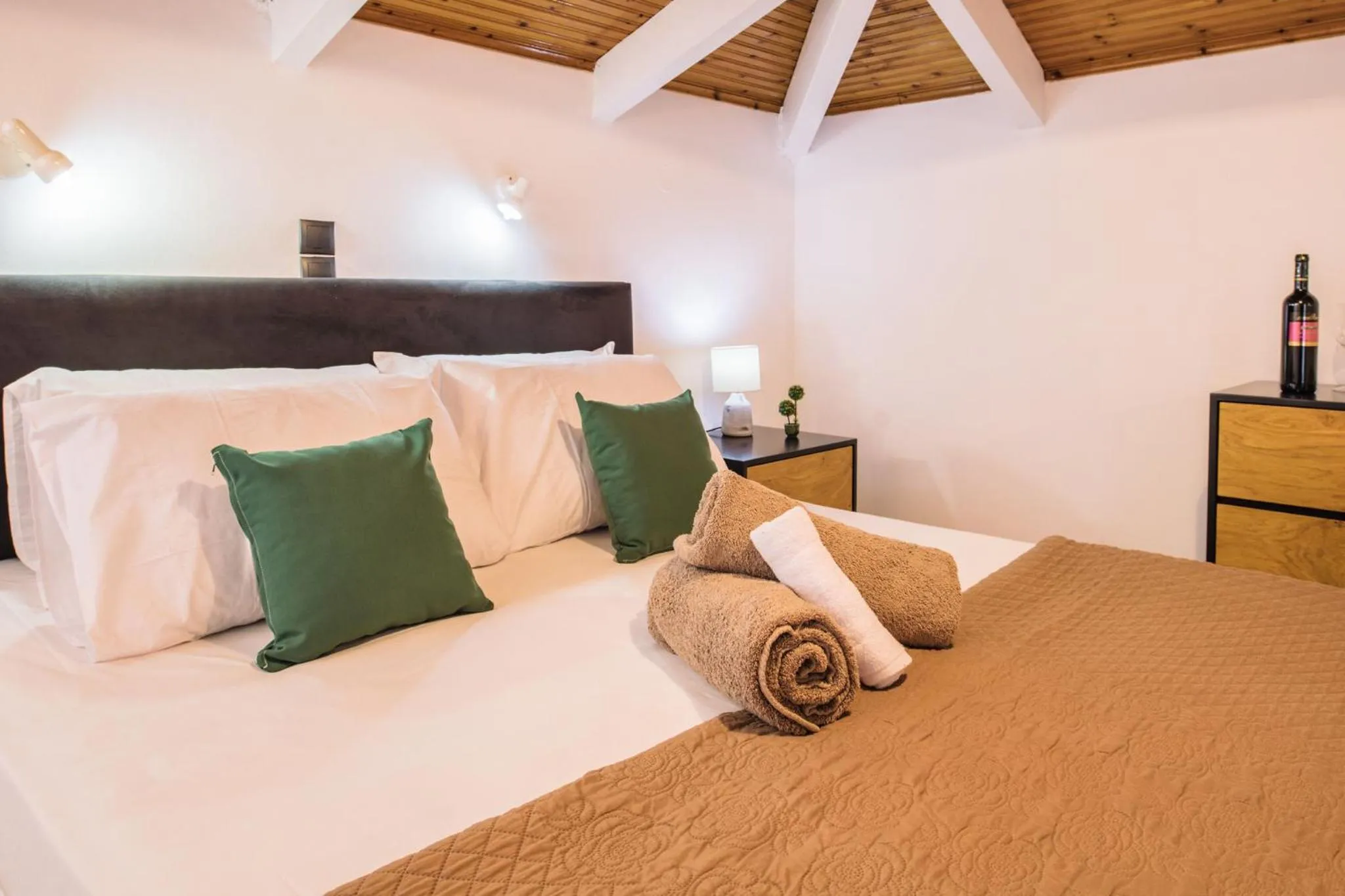 Bedroom, Bed in Villa Corali Apartments Sea Breath & Pool