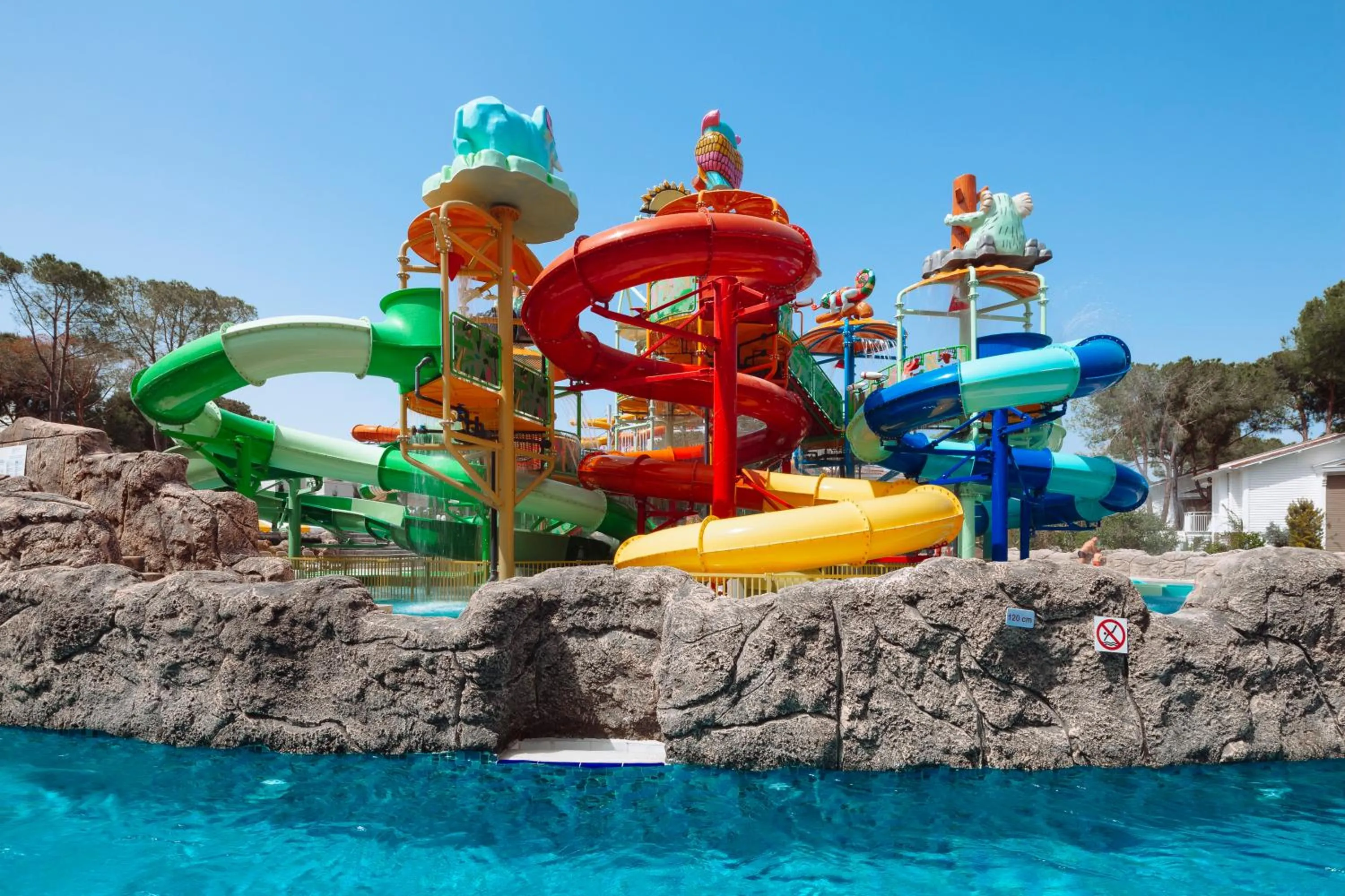 Aqua park in Selectum Luxury Resort Belek