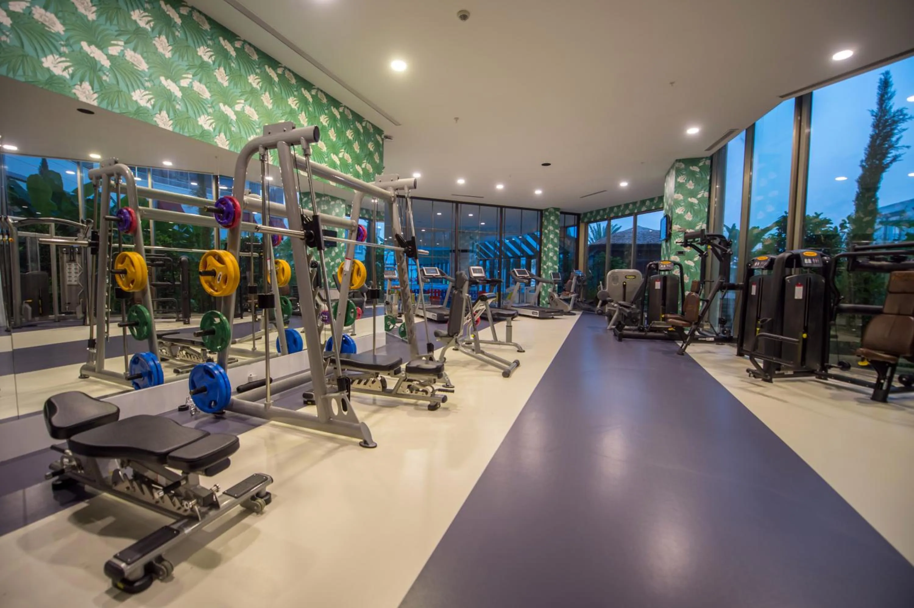 Fitness centre/facilities in Selectum Luxury Resort Belek