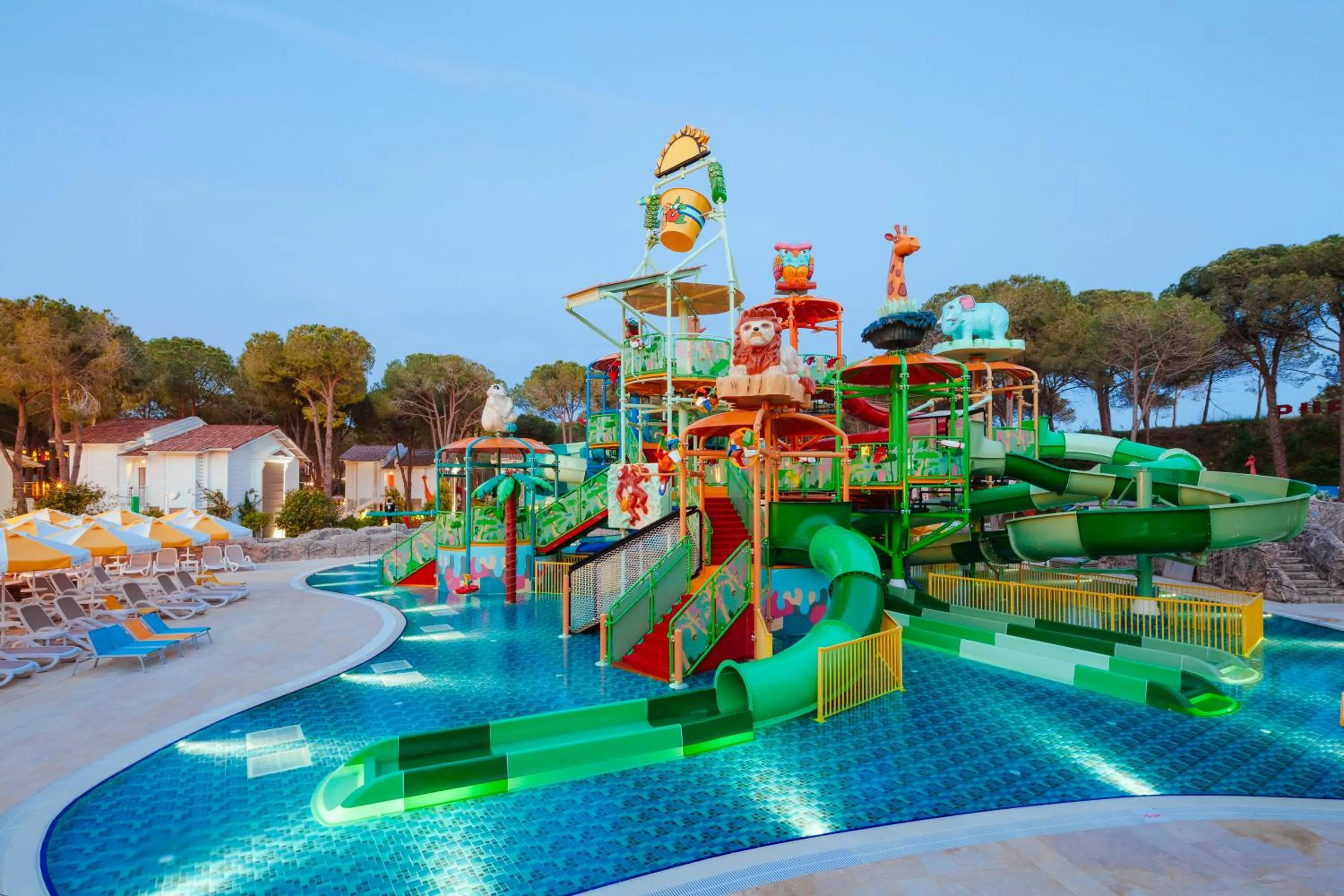 Children play ground in Selectum Luxury Resort Belek
